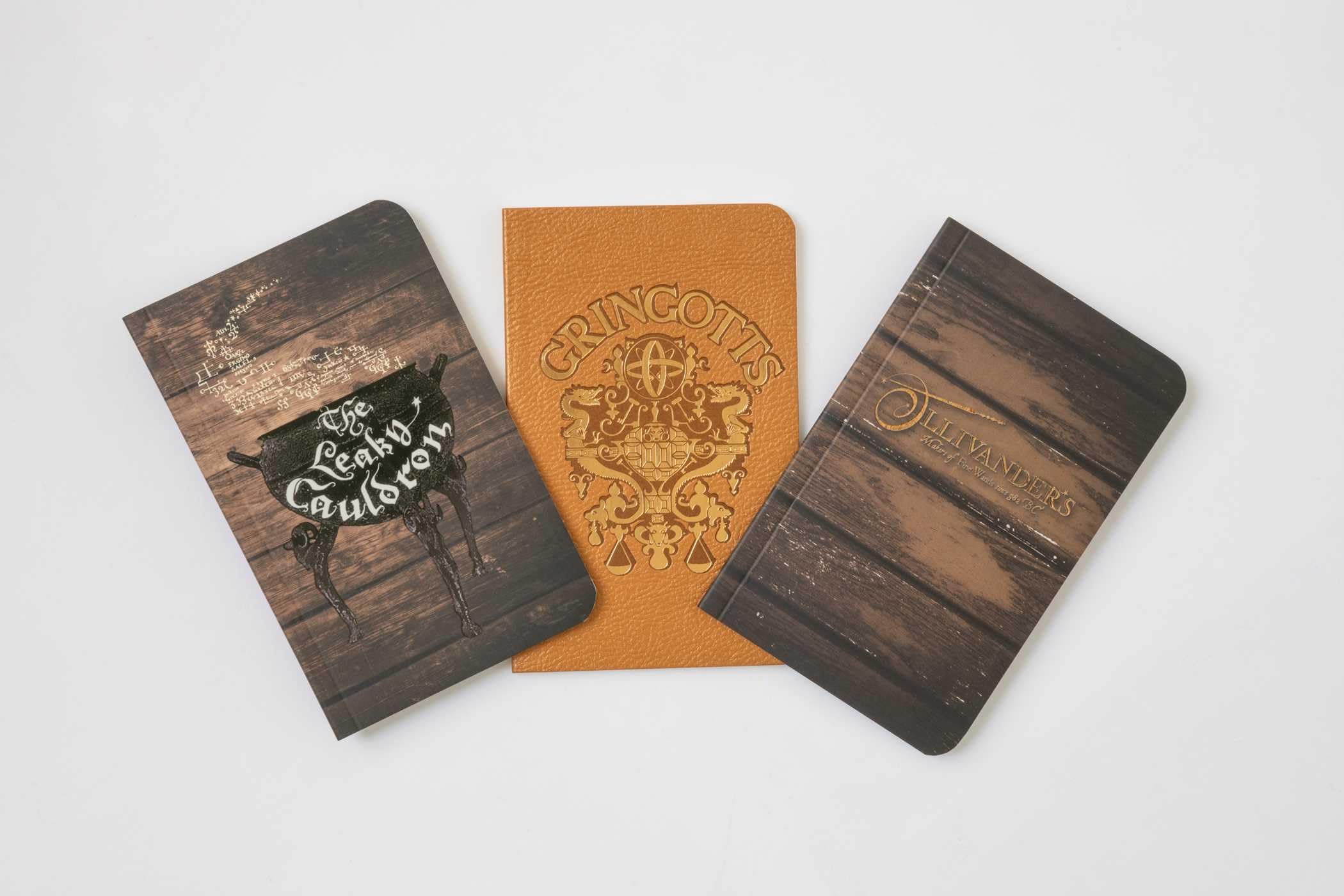 Harry Potter: Diagon Alley Pocket Notebook Collection (Set of 3),Used