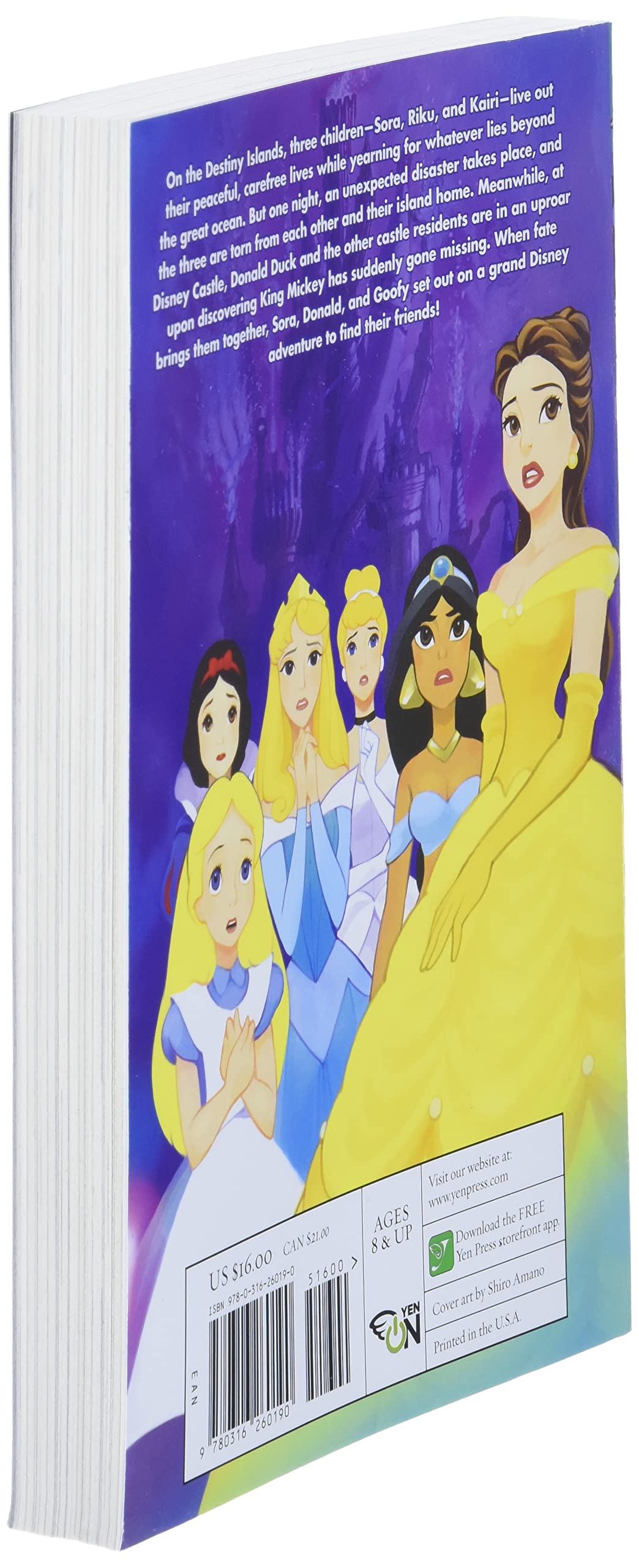 Kingdom Hearts: The Novel  Light Novel,Used