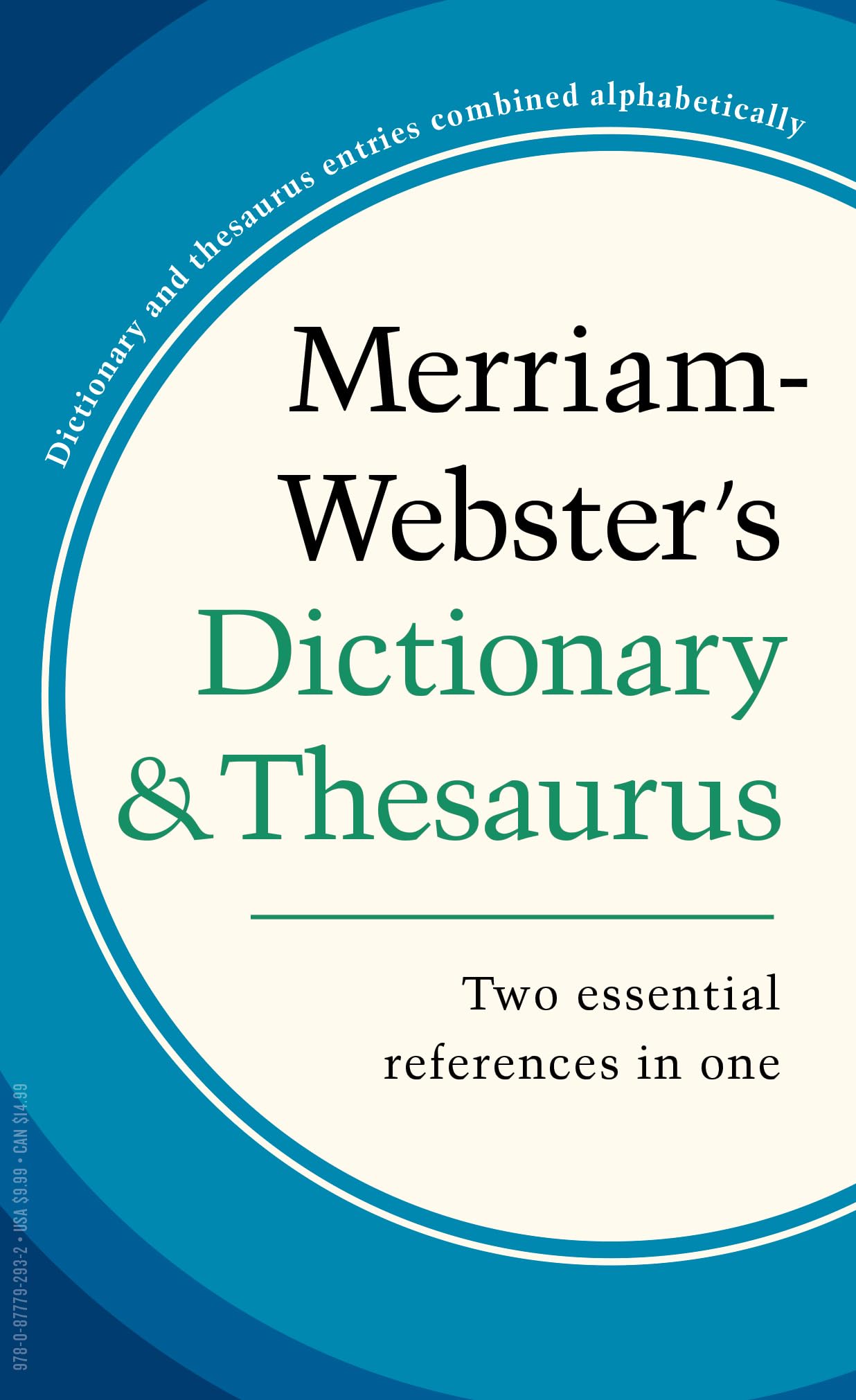 MerriamWebster's Dictionary and Thesaurus, MassMarket Paperback,Used