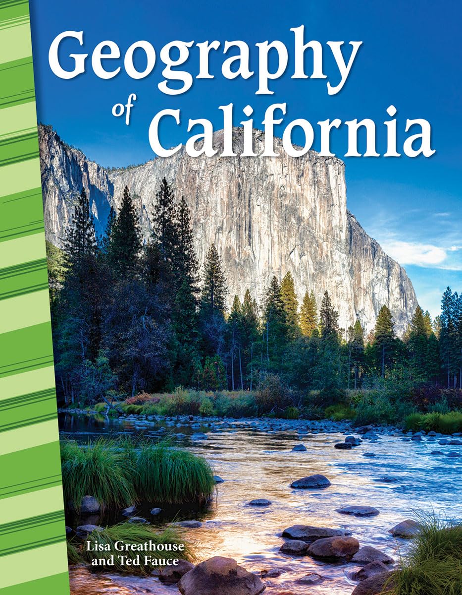 Geography of California Social Studies Book for Kids Great for School Projects and Book Reports (Social Studies: Information,Used