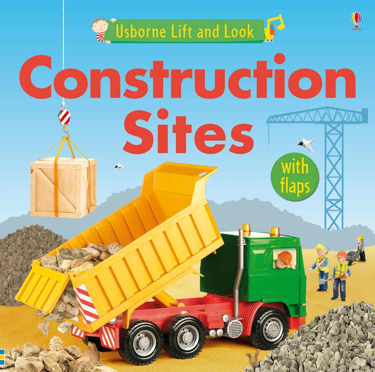 Construction Sites (Usborne Lift And Look Board Books),New
