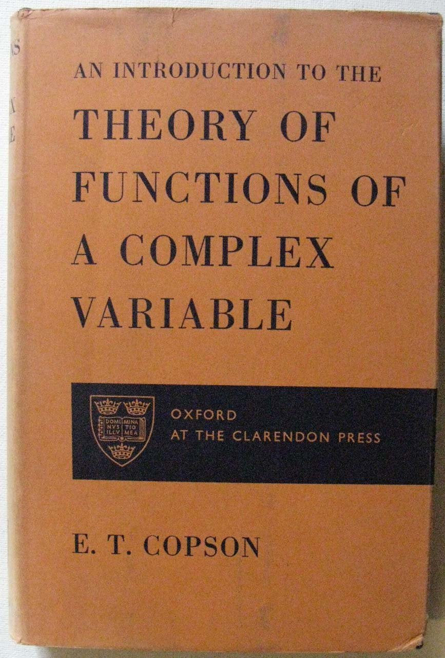 Introduction Theory Functions Complex Variabl07,Used