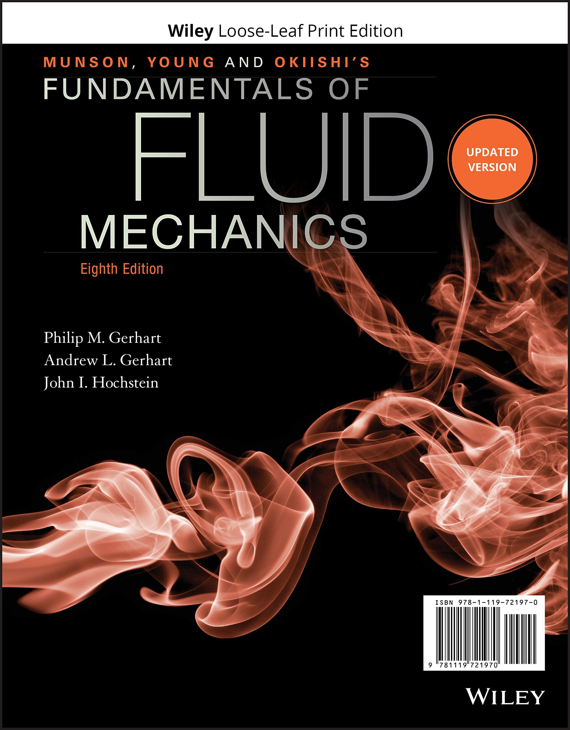 Munson, Young and Okiishi's Fundamentals of Fluid Mechanics,Used