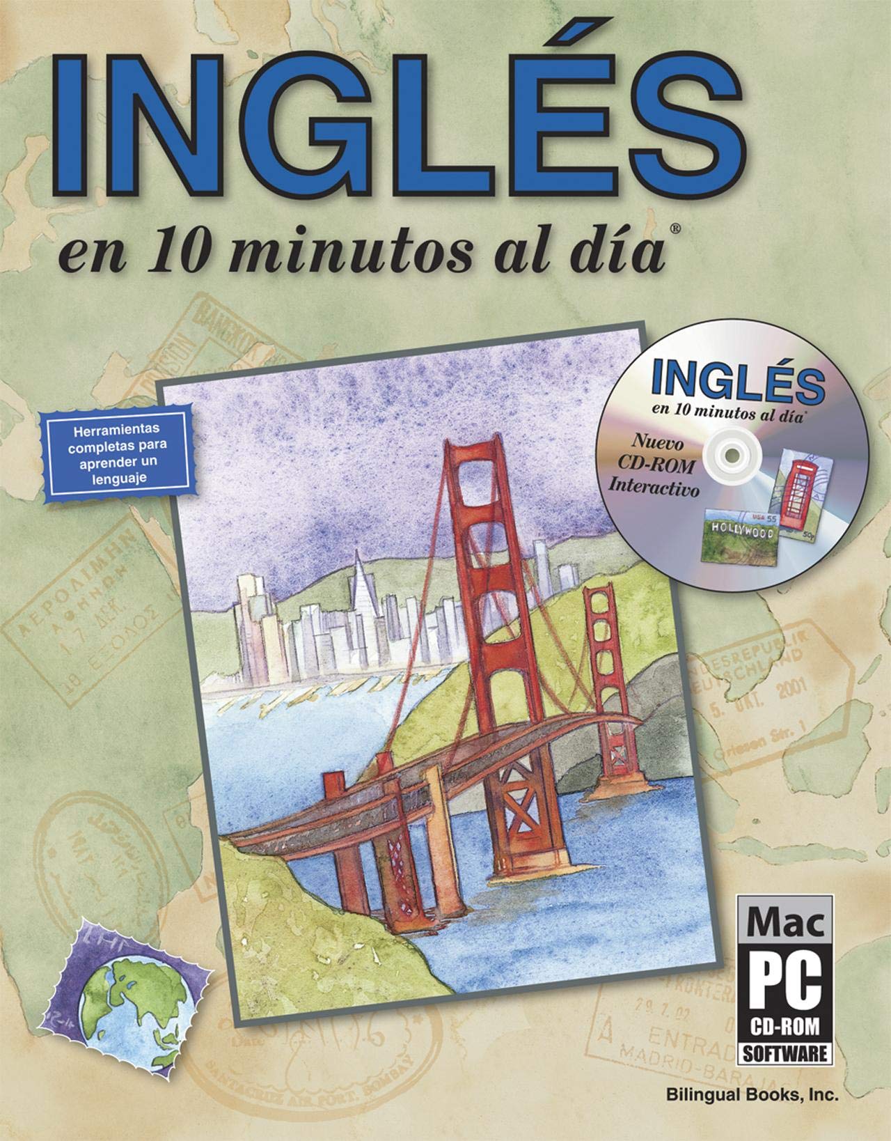 INGLES en 10 minutos al dia con CDROM (Spanish Edition),Used