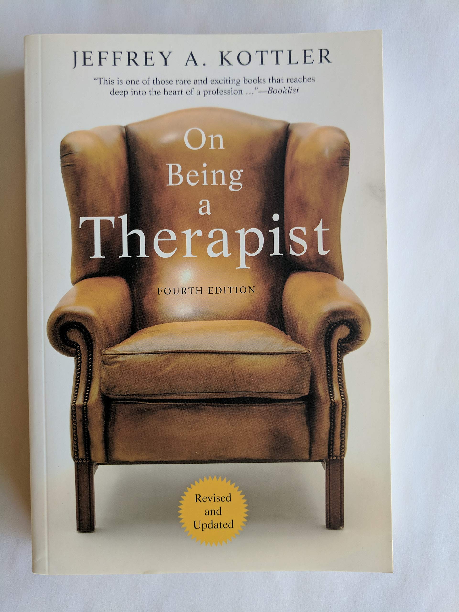 On Being a Therapist, 4th Edition by Jossey-Bass - Essential Guide for Mental Health Professionals