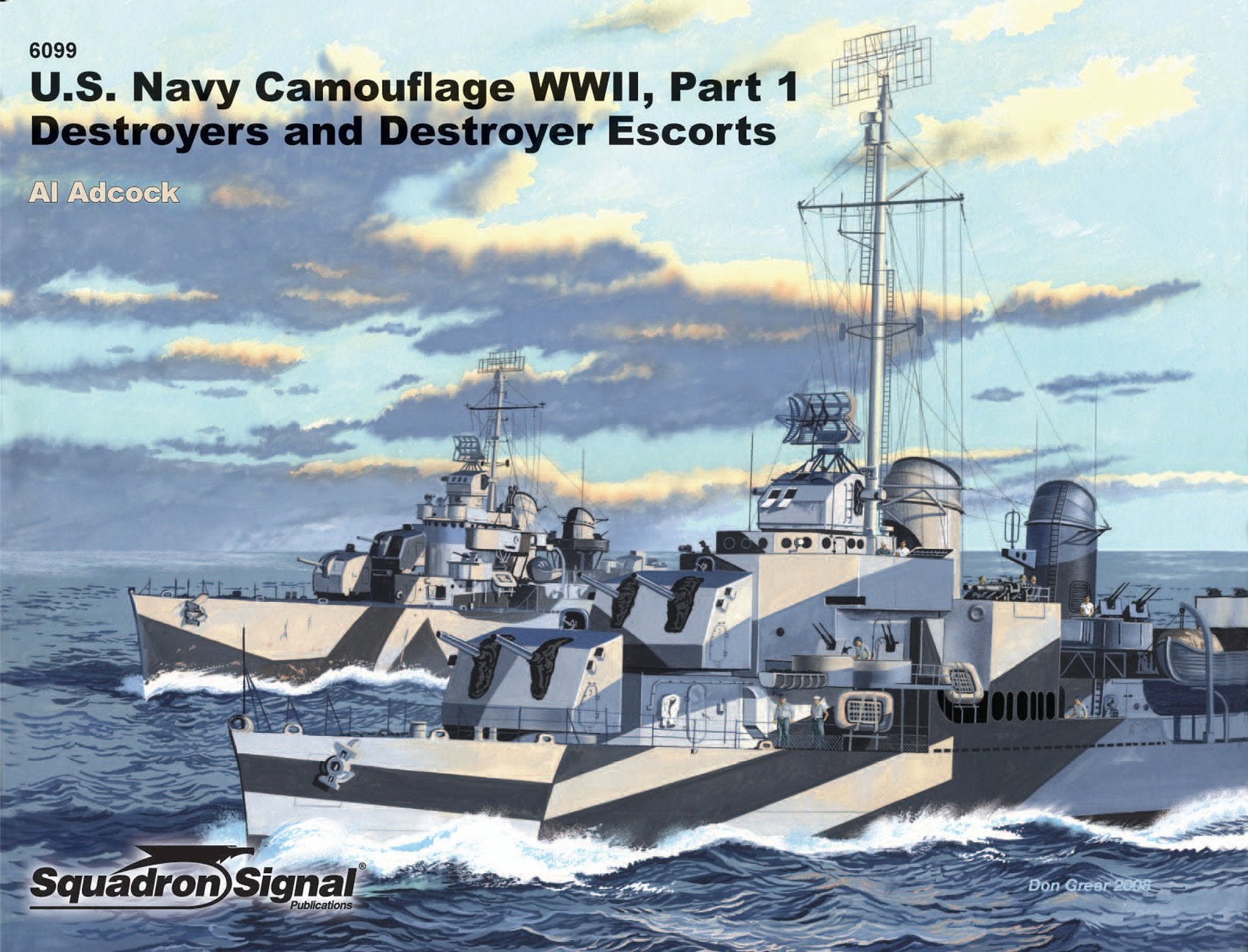 Us Navy Ships Camouflage Wwii: Destroyers And Destroyer Escorts Specials Series (6099),Used