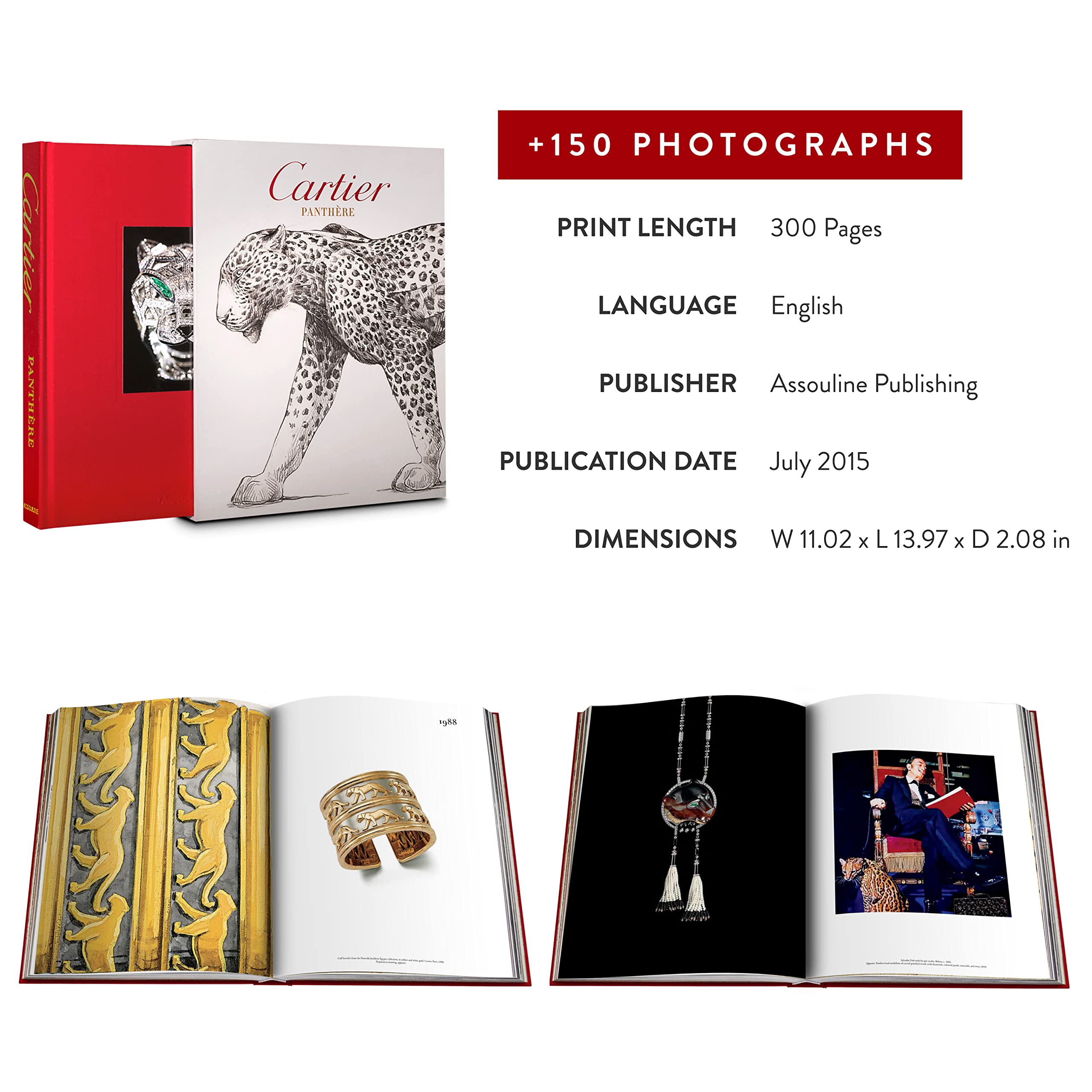Cartier Panthre  Assouline Coffee Table Book,New