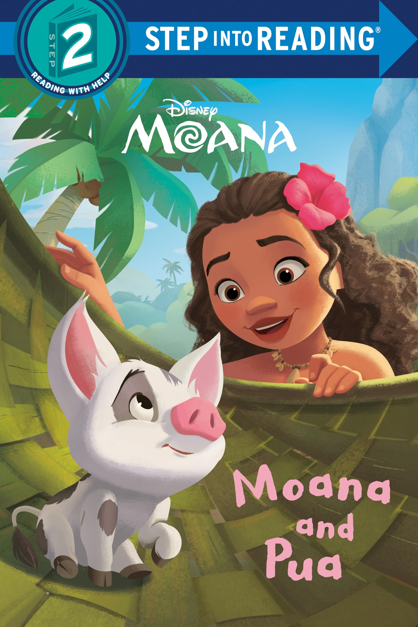 Moana and Pua (Disney Moana) (Step into Reading),New