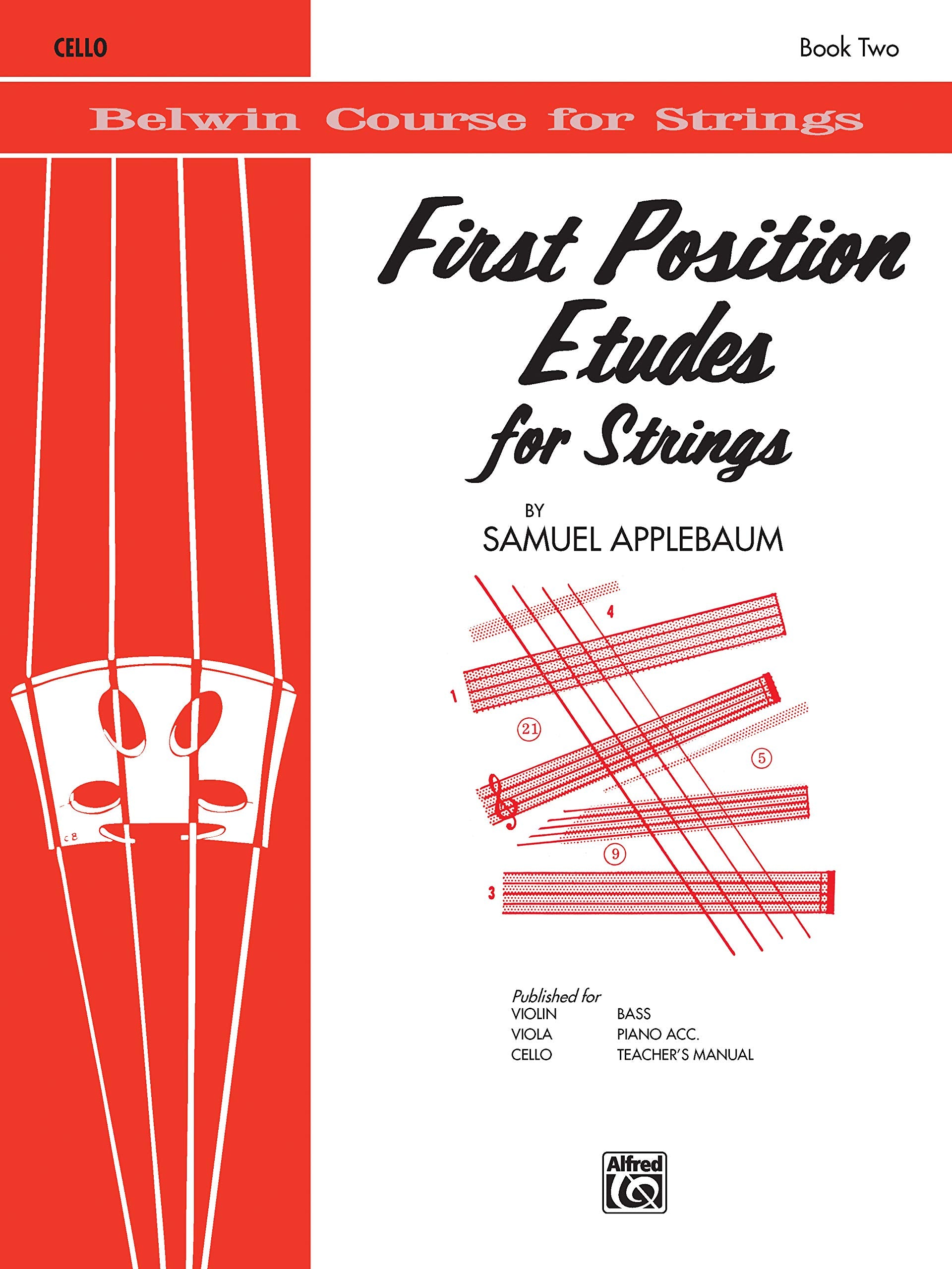 First Position Etudes for Strings: Cello (Belwin Course for Strings),Used