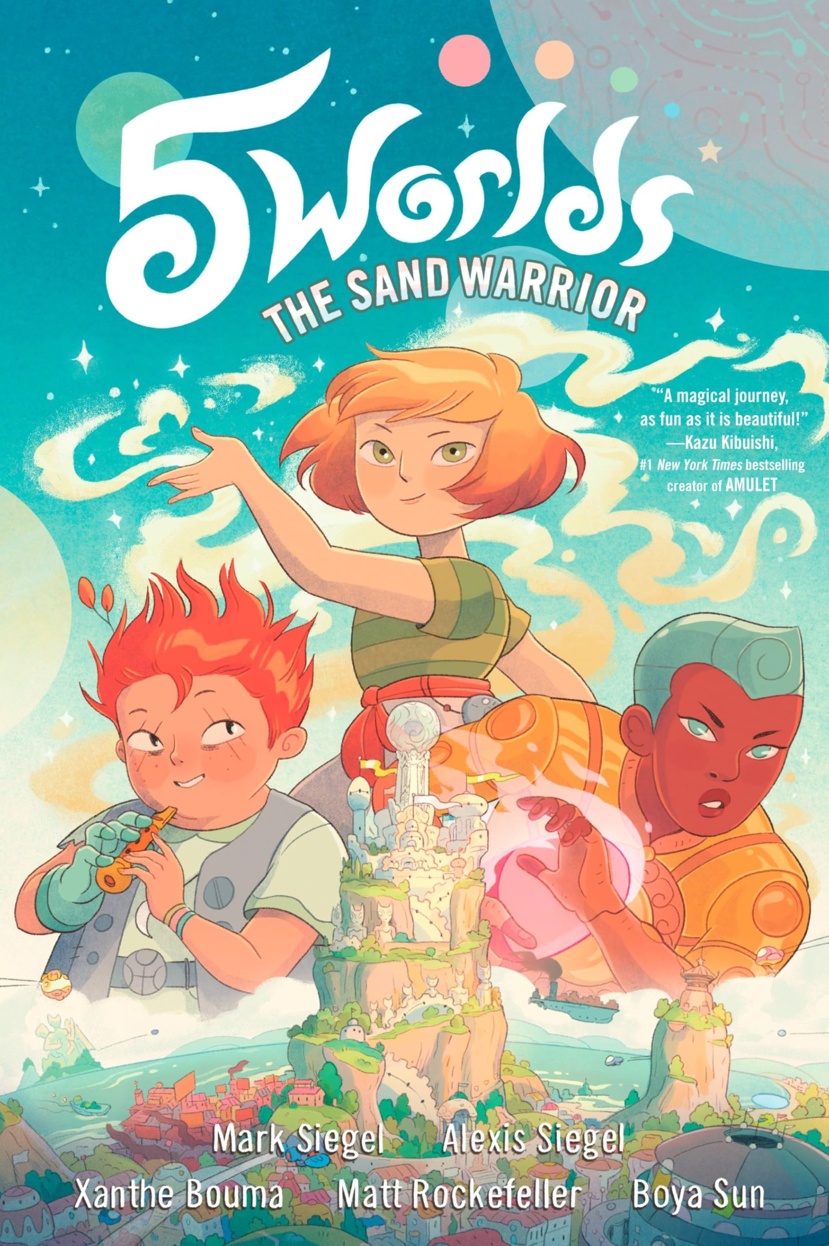 5 Worlds Book 1: The Sand Warrior: (A Graphic Novel),New