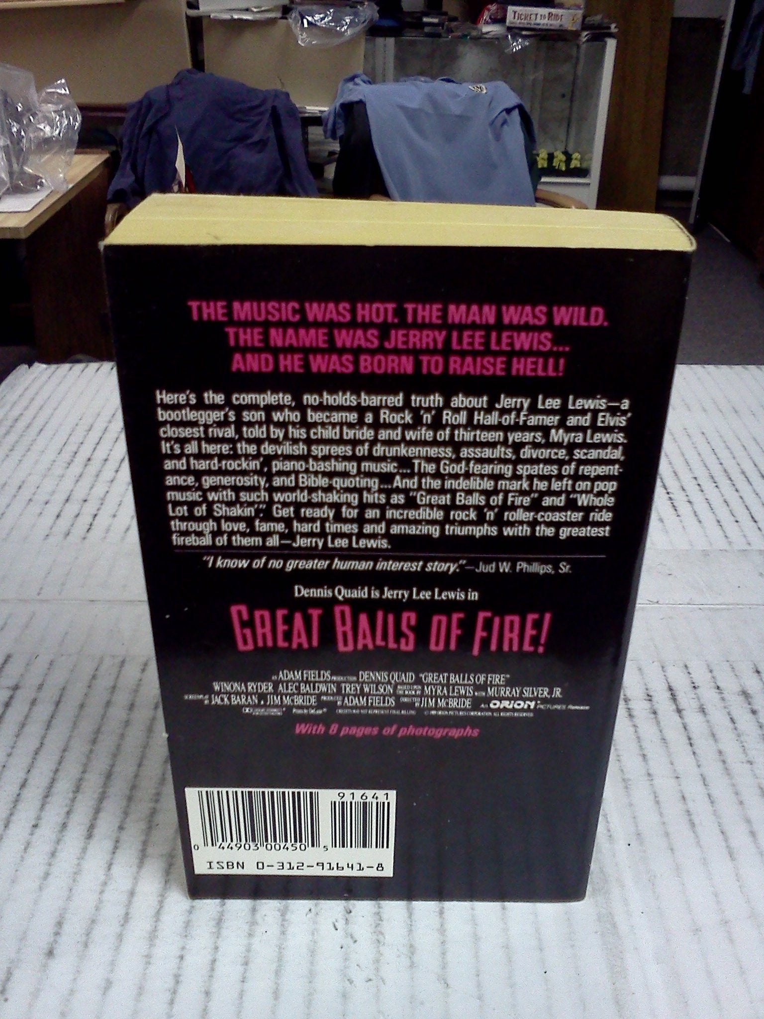 Great Balls of Fire: The Uncensored Story of Jerry Lee Lewis,Used