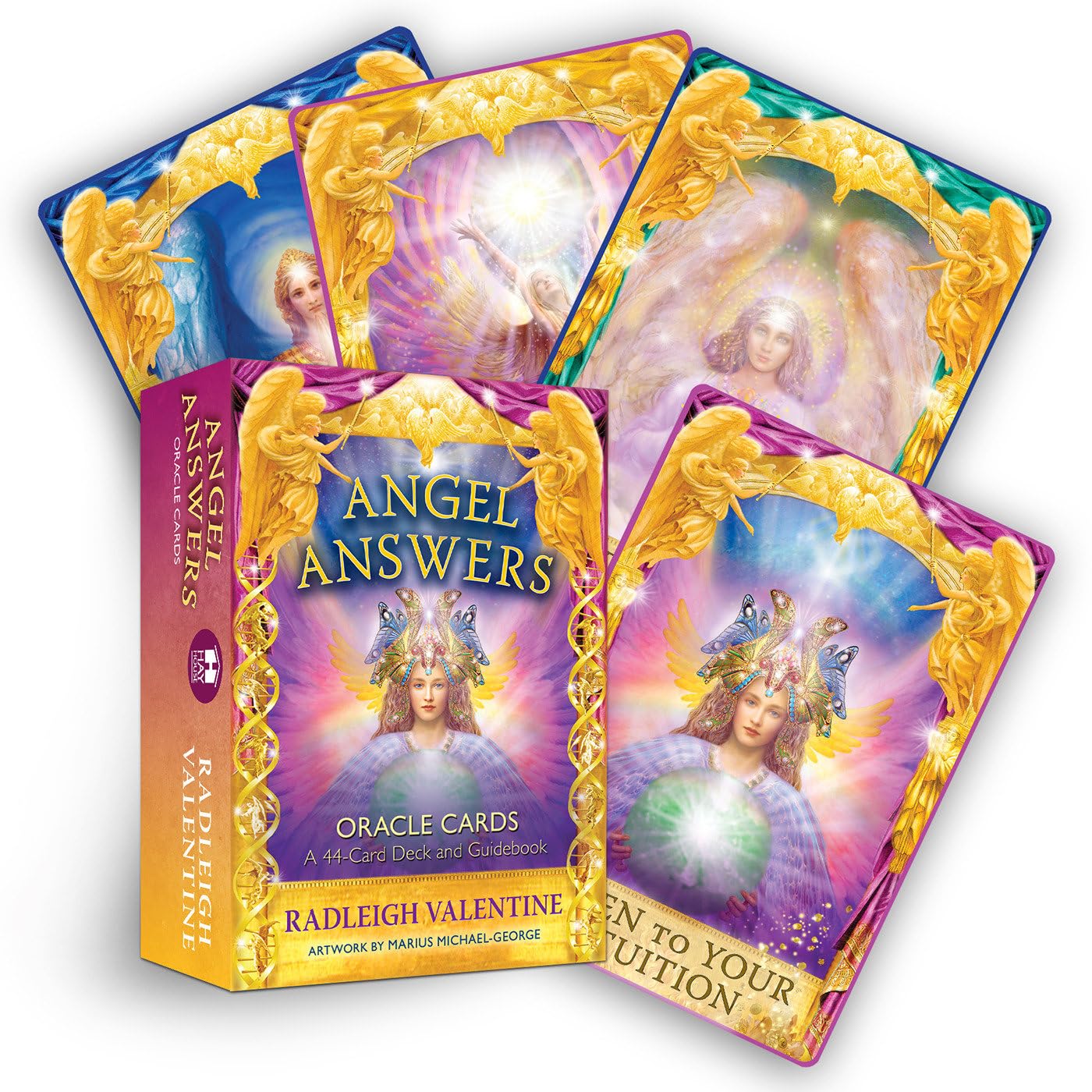 Angel Answers Oracle Cards: A 44Card Deck and Guidebook,New