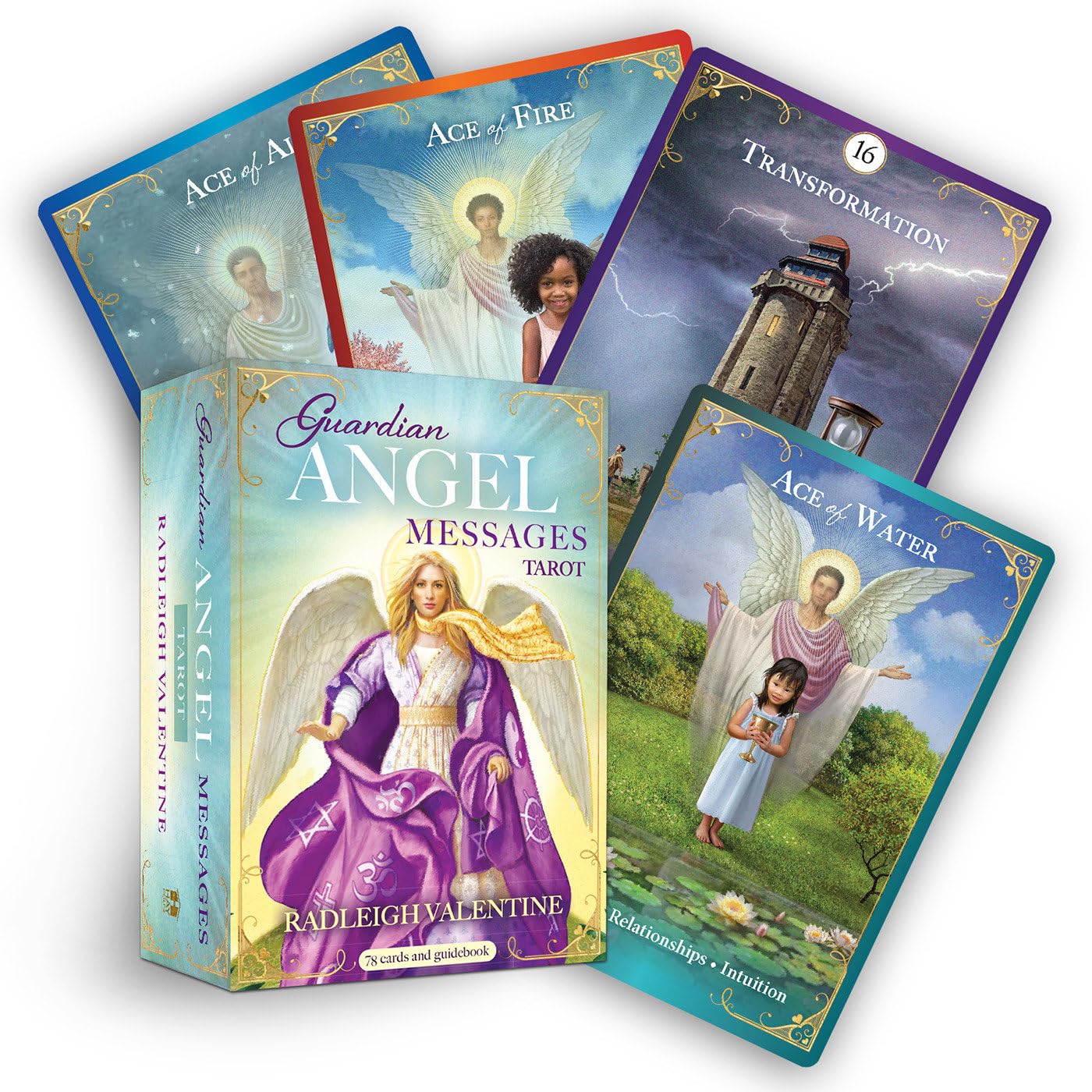 Guardian Angel Messages Tarot: A 78Card Deck And Guidebook,New