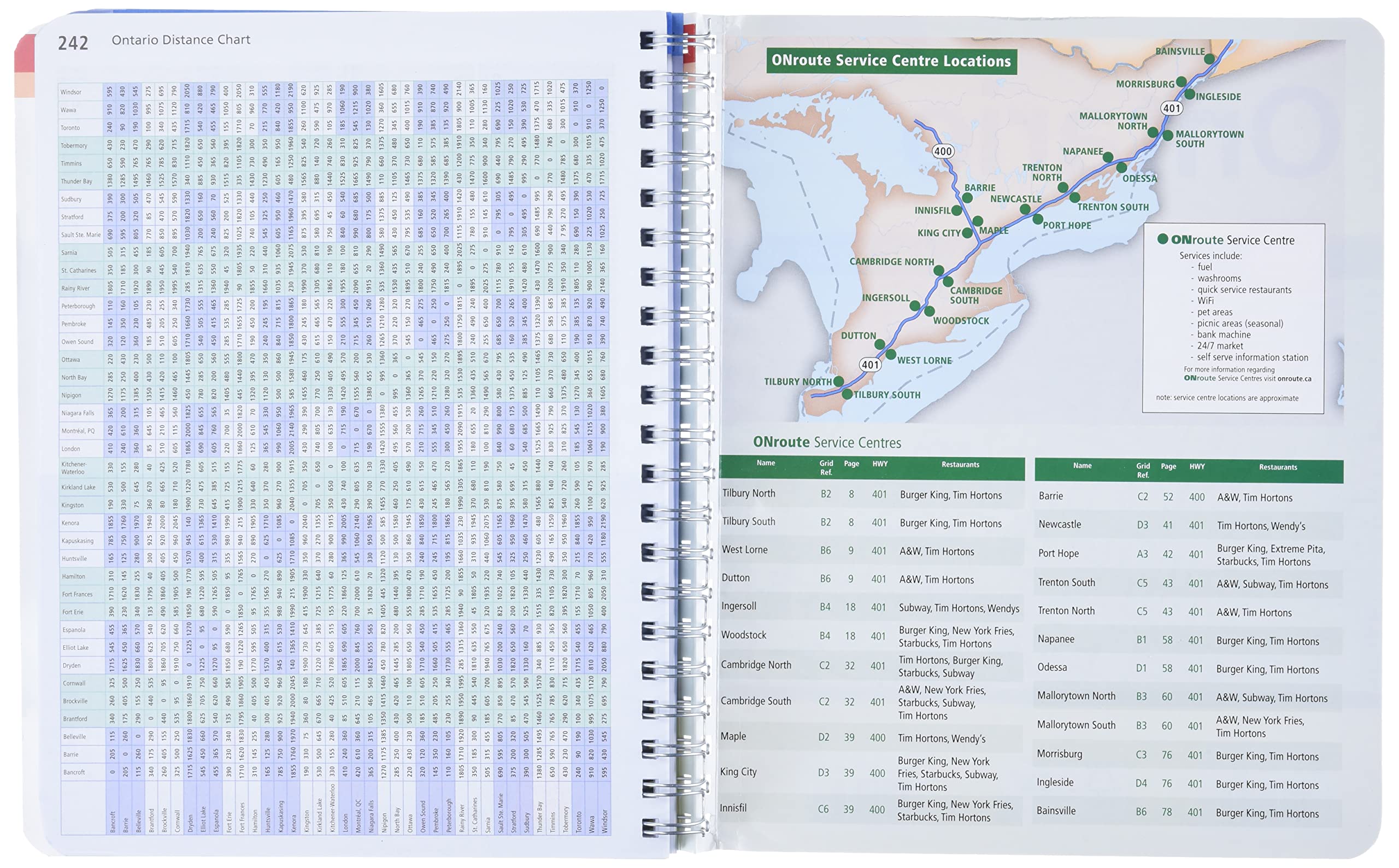 MapArt Ontario Back Road Atlas - Comprehensive Map Guide for Outdoor Adventures and Travel in Ontario, Canada