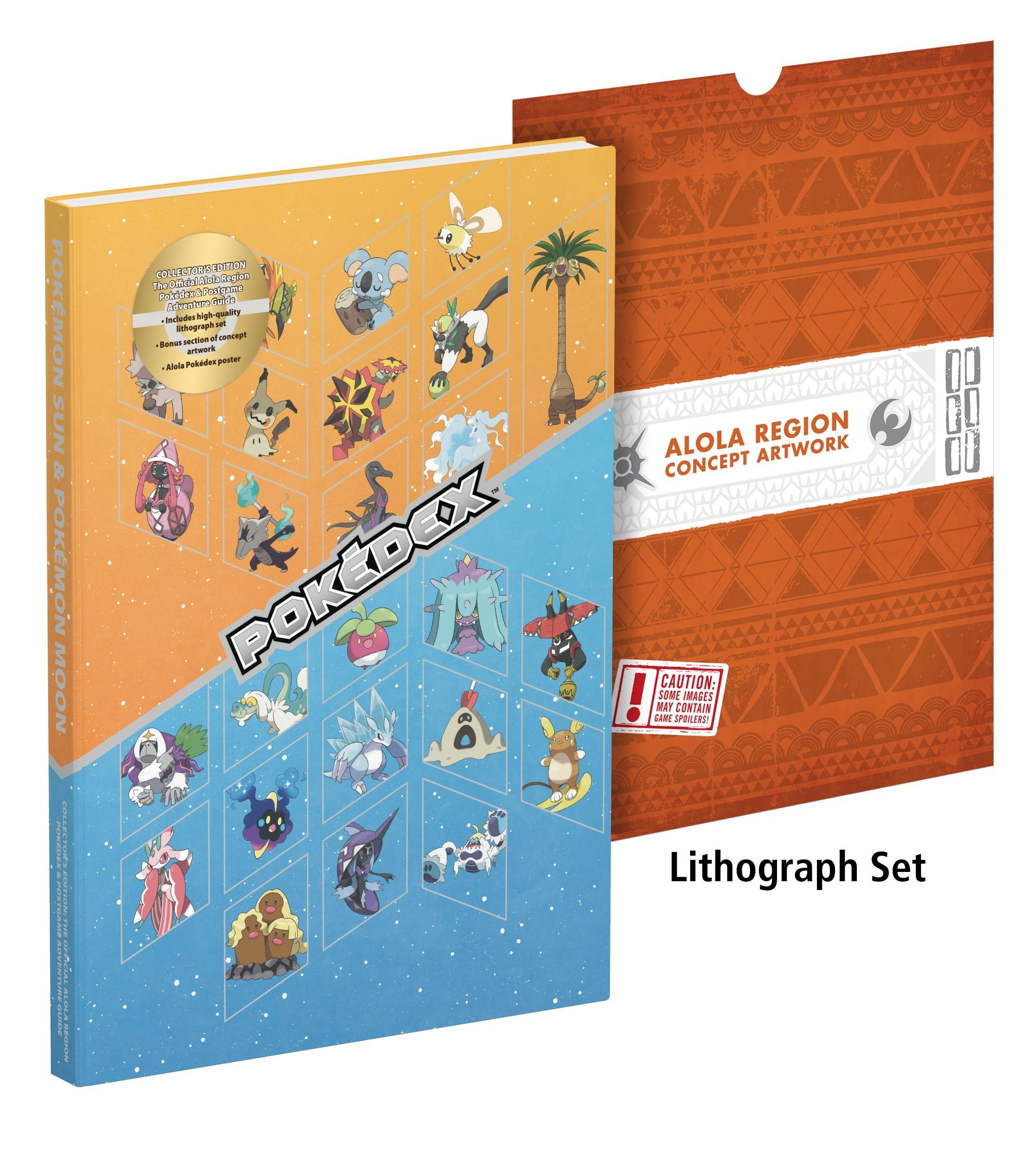 Pokmon Sun and Pokmon Moon: The Official Alola Region Collector's Edition Pokdex & Postgame Adventure Guide,New