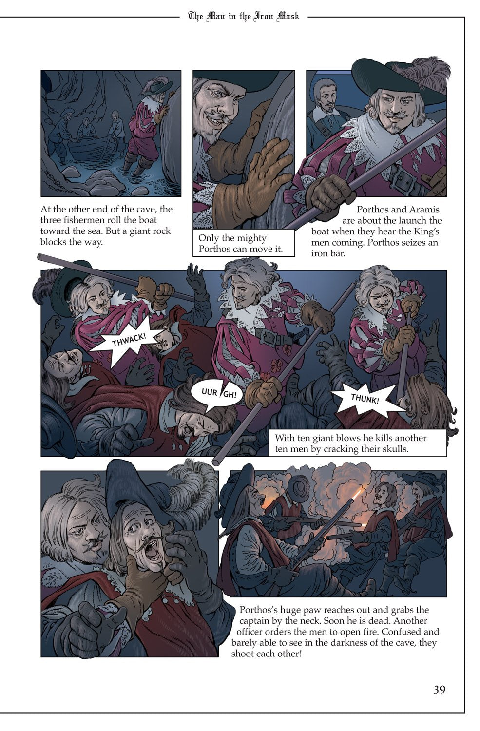 Graphic Classics the Man in the Iron Mask,Used