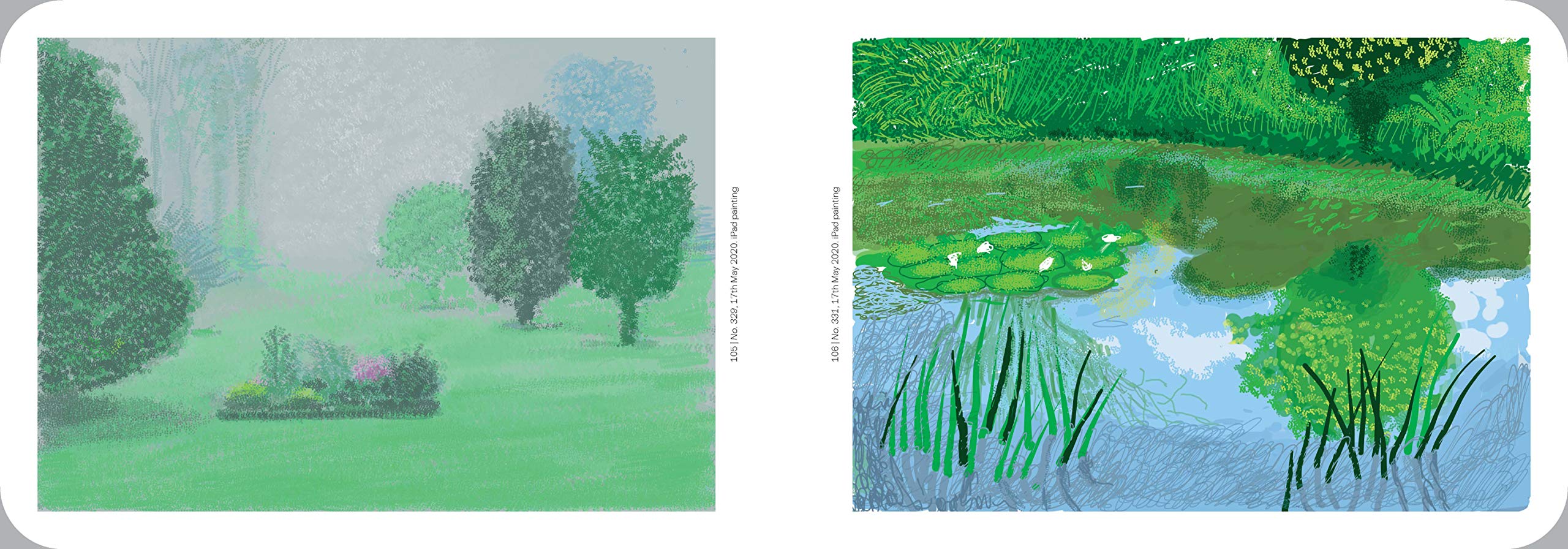David Hockney: The Arrival of Spring in Normandy, 2020,Used
