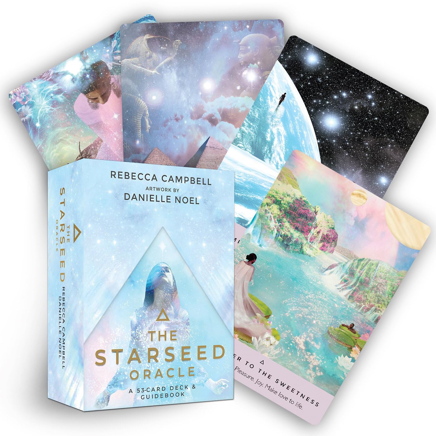 The Starseed Oracle: A 53Card Deck and Guidebook,Used