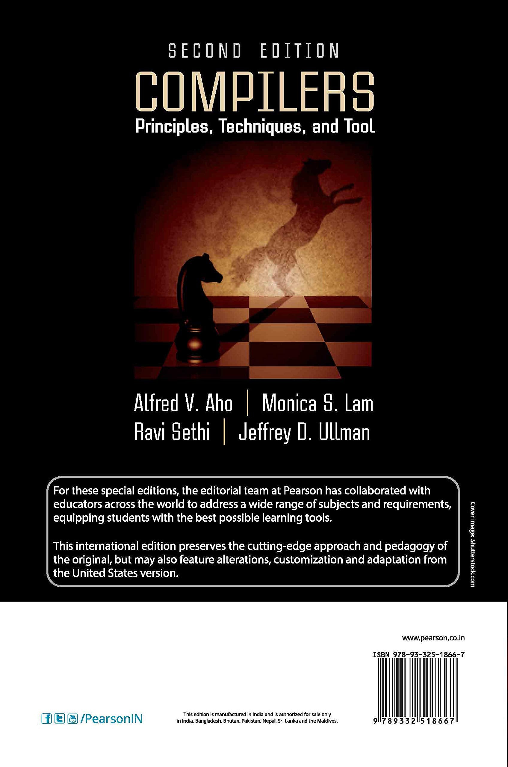 Compilers: Principles, Techniques, and Tools 2nd By Alfred V. Aho (International Economy Edition),Used