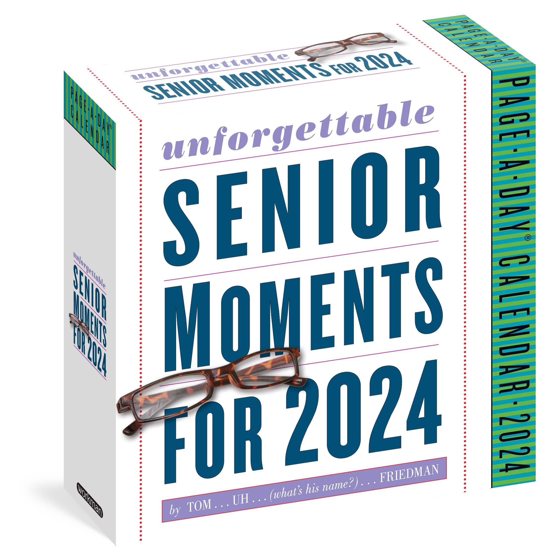 Unforgettable Senior Moments Pageaday Calendar 2024