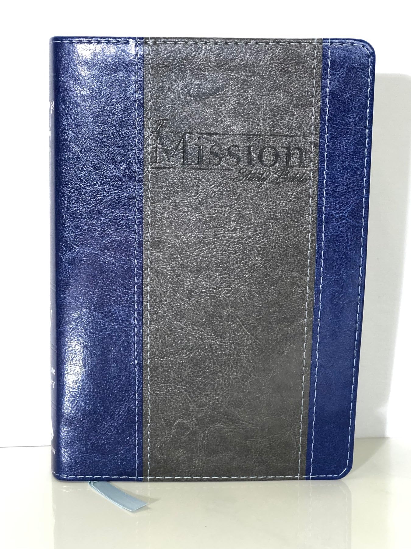 Kjv Color Study Bible With Ellen White Comments Large Prints, Concordance, Maps, Charts And Tables (Blue/Silver)