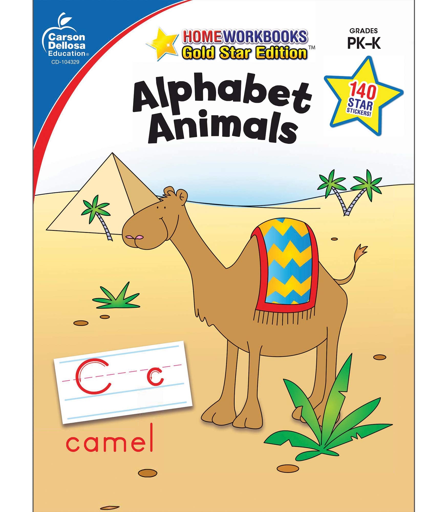 Alphabet Animals, Grades PK K (Home Workbooks),New
