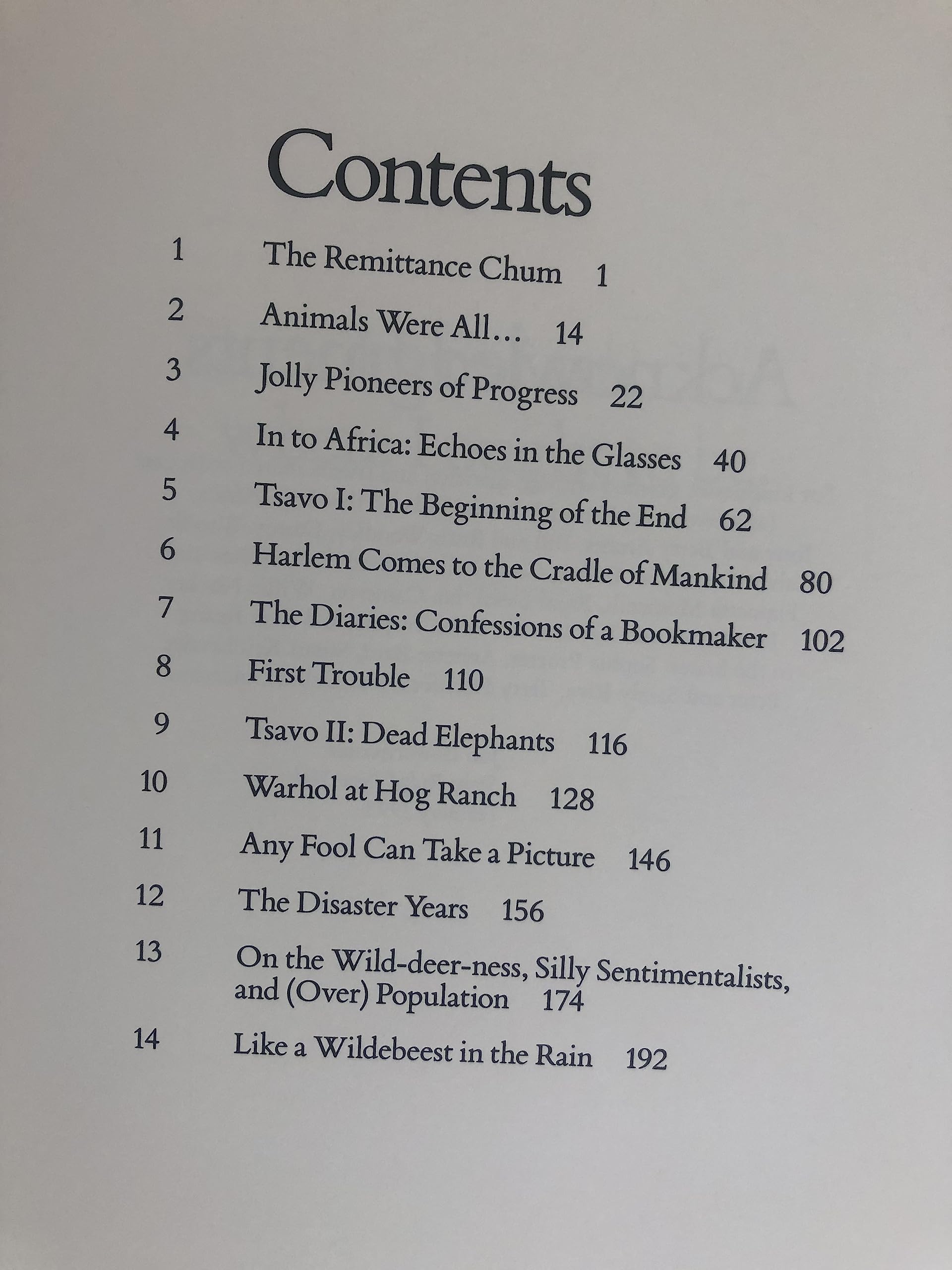 The Adventures and Misadventures of Peter Beard in Africa,Used