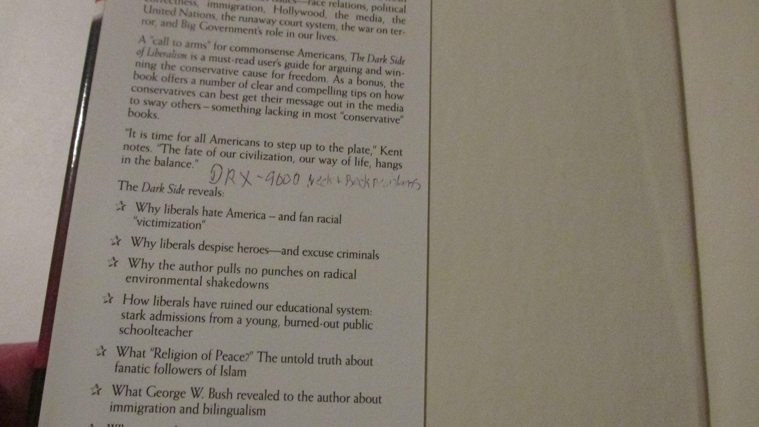 The Dark Side of Liberalism: Unchaining the Truth,Used