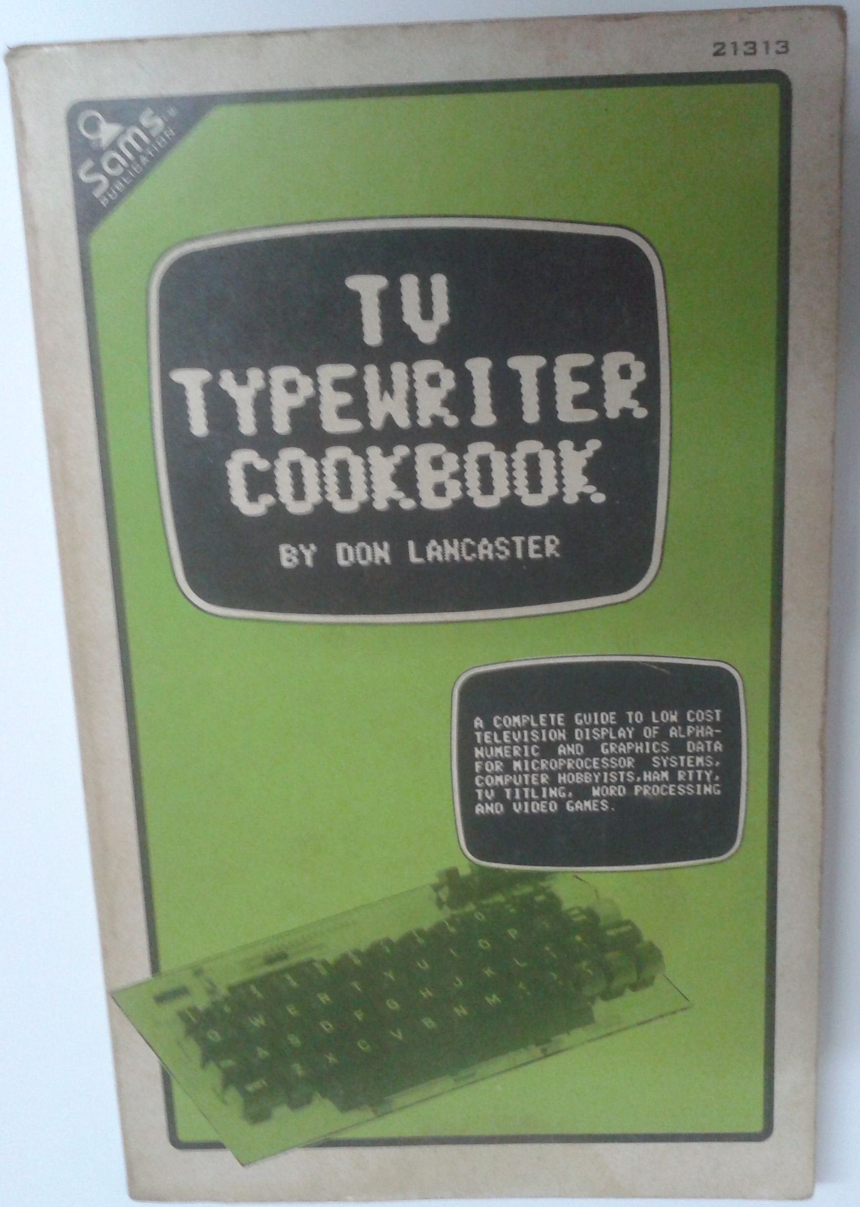 Tv Typewriter Cookbook,Used