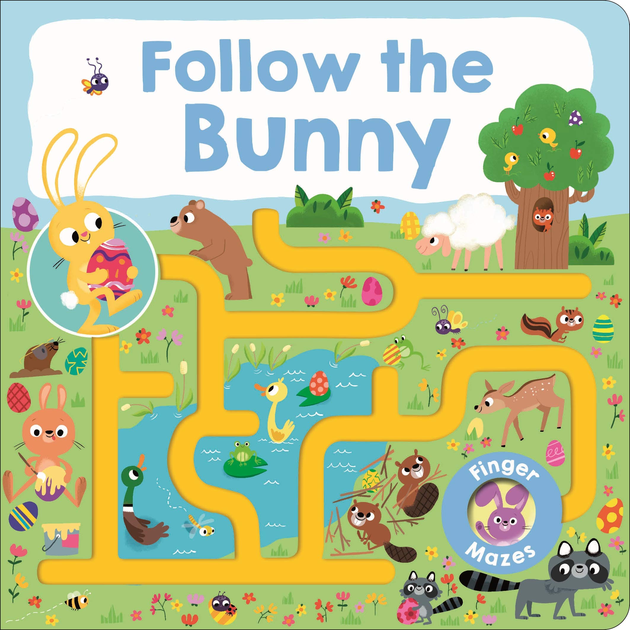 Maze Book: Follow The Bunny (Finger Mazes),New