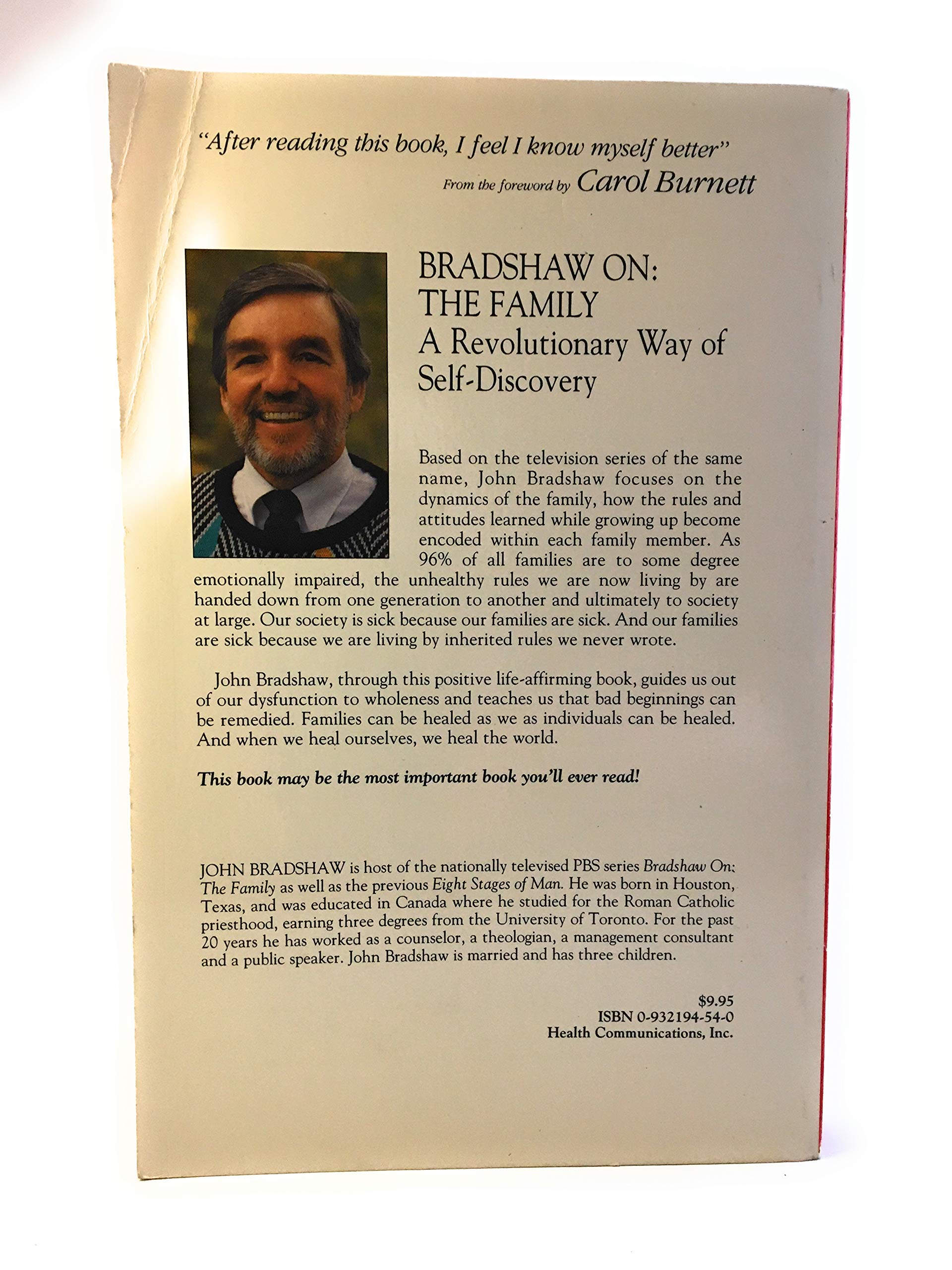 Bradshaw On The Family: A Revolutionary Way Of Self Discovery,New