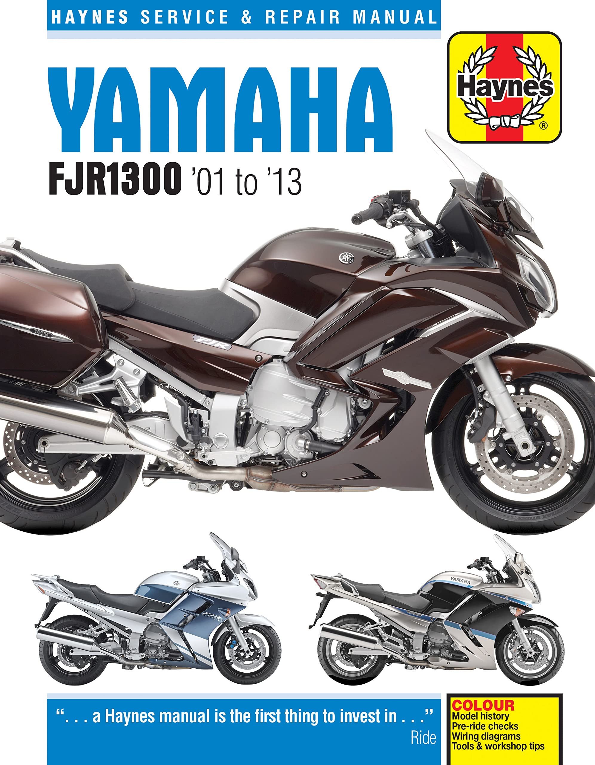 Yamaha FJR1300 (01  13) Haynes Repair Manual (Paperback),Used