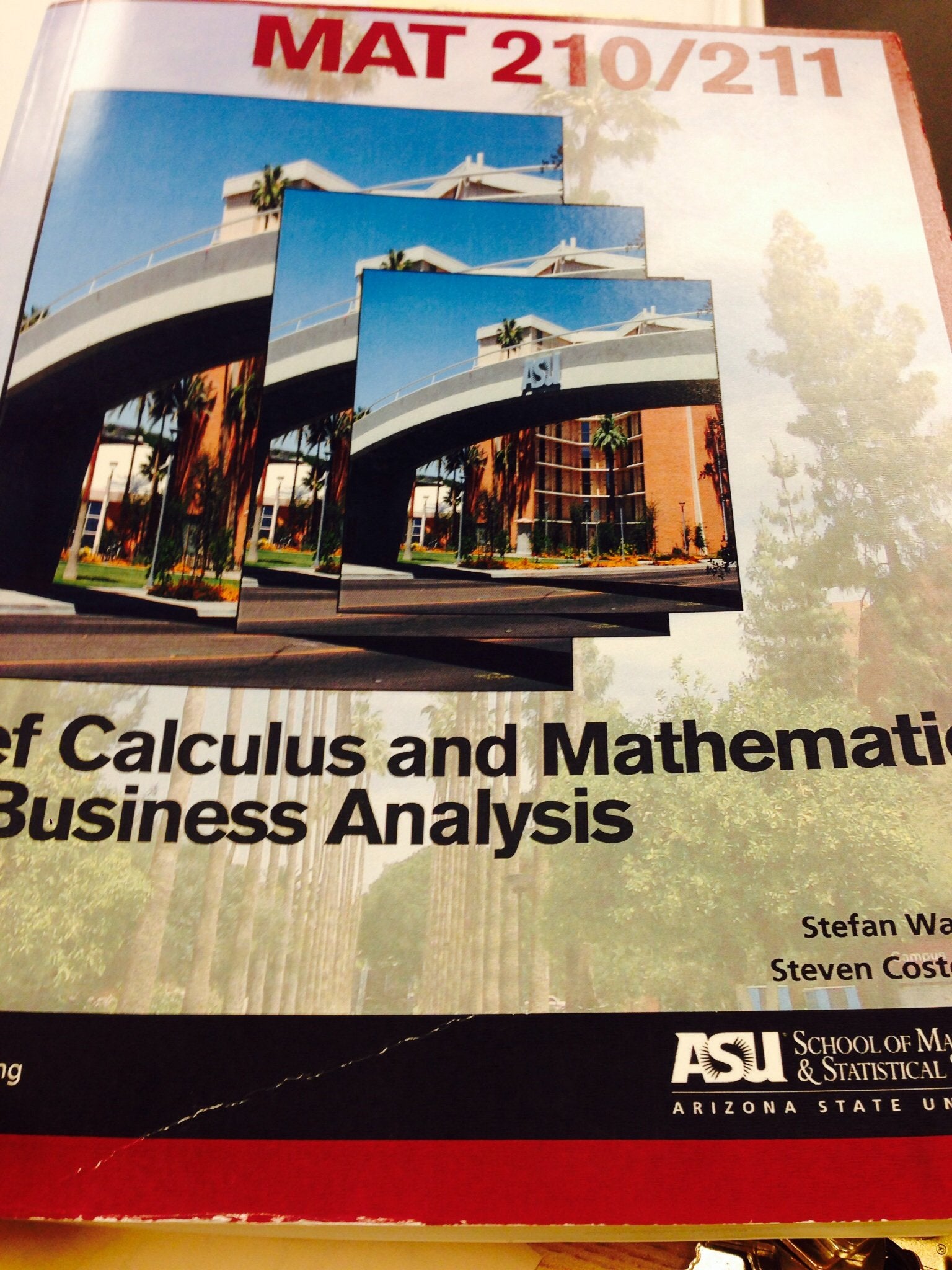 Mat 210/211 Brief Calculus and Mathematics for Business Analysis,Used