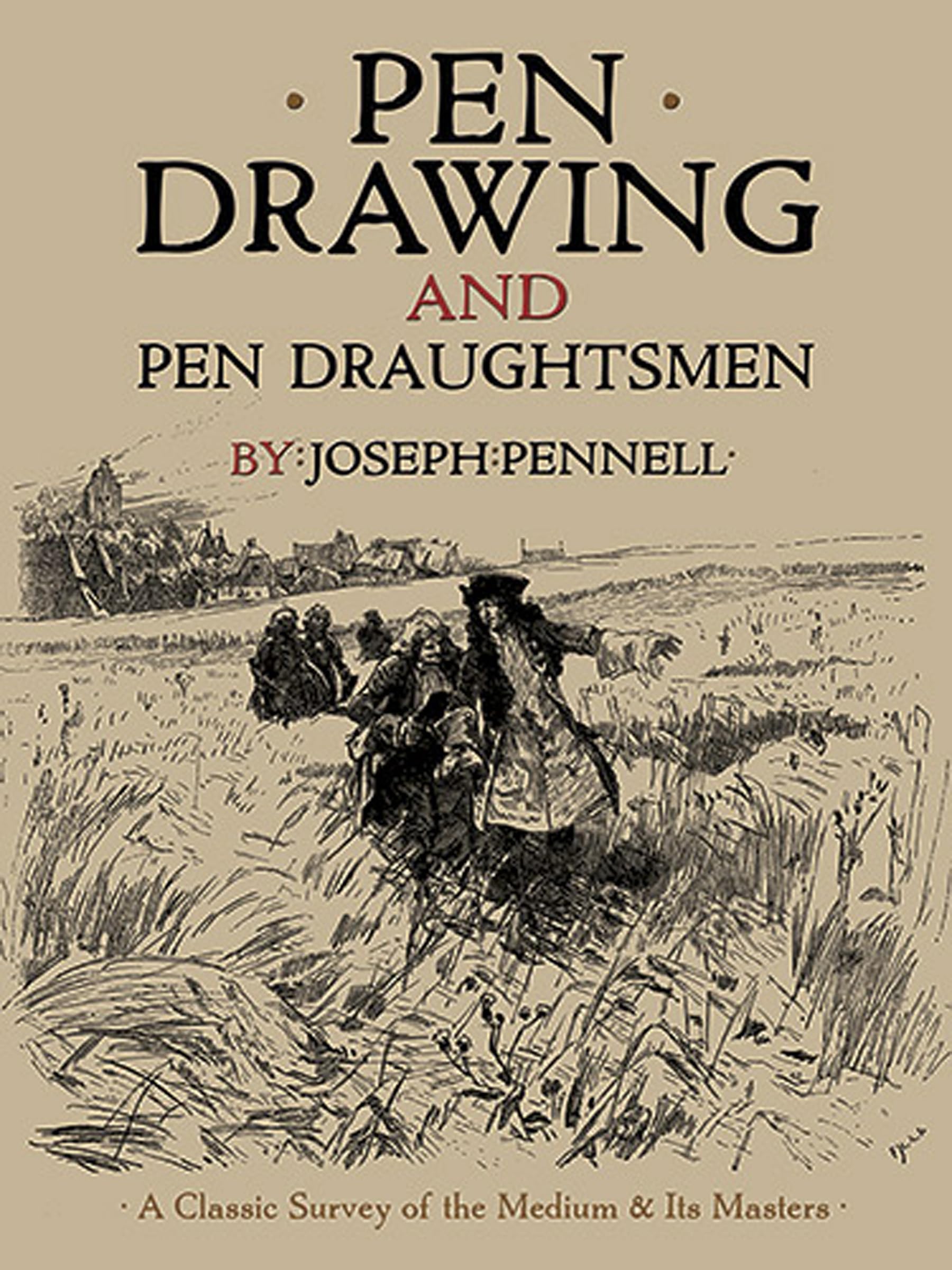 Pen Drawing and Pen Draughtsmen: A Classic Survey of the Medium and Its Masters (Dover Fine Art, History of Art),Used