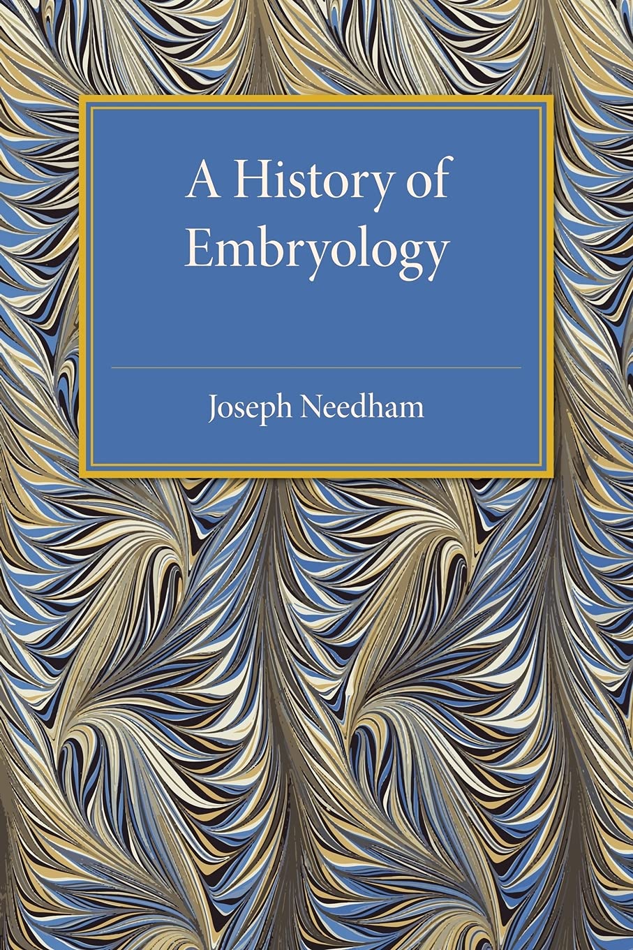 A History of Embryology,Used