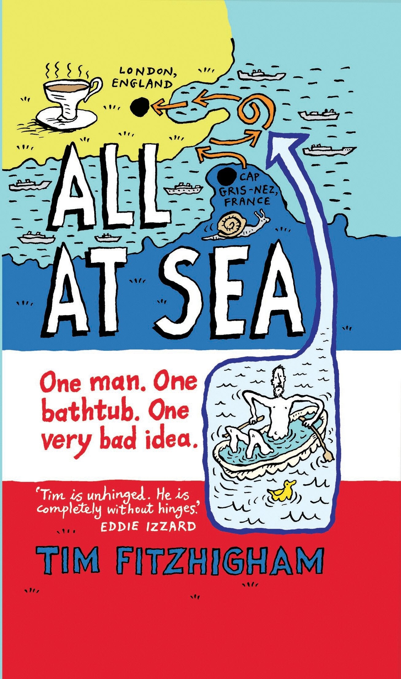 All At Sea: Conquering the Channel in a Piece of Plumbing,Used