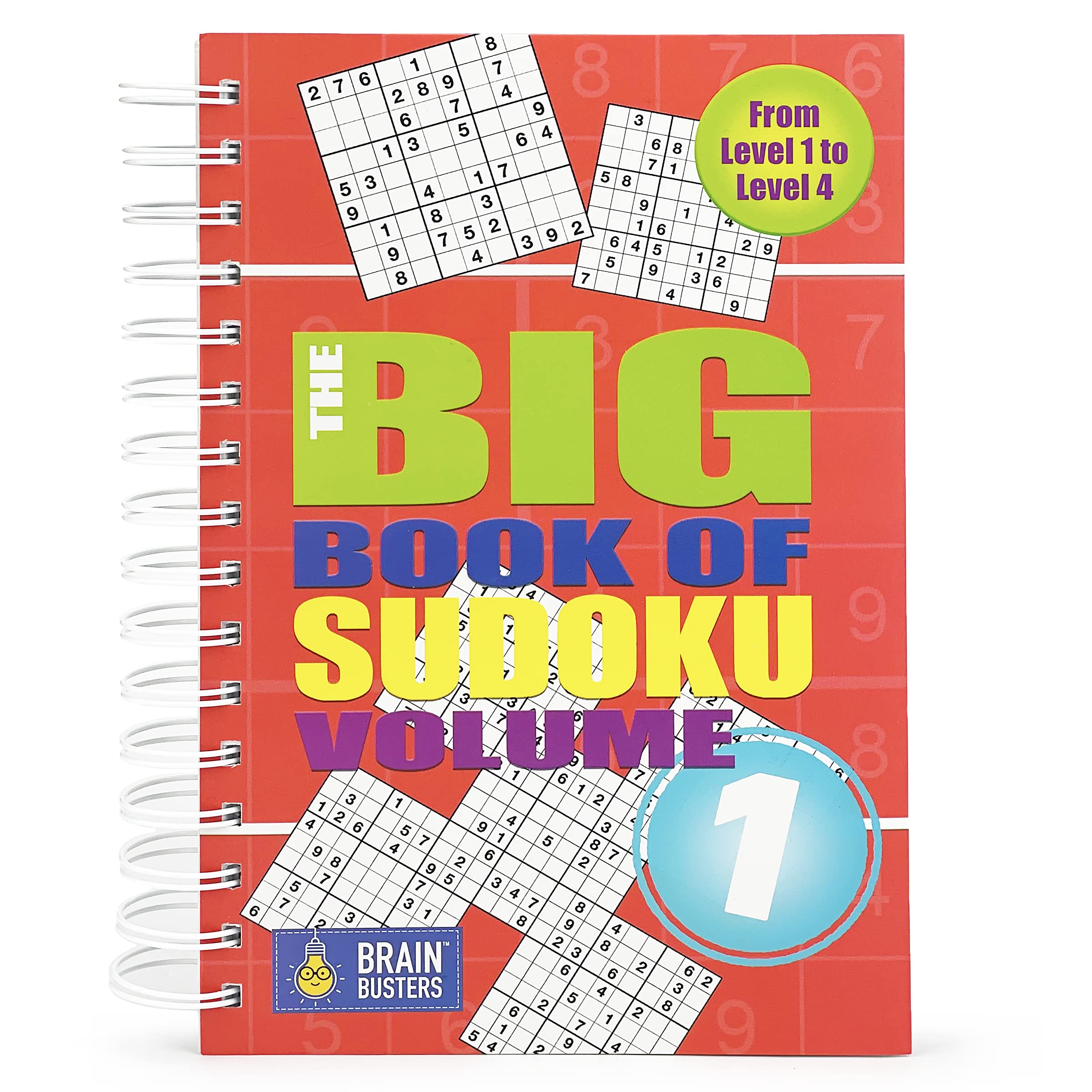 Big Book of Sudoku: Over 500 Puzzles & Solutions, Easy to Hard Puzzles for Adults (Brain Busters),Used
