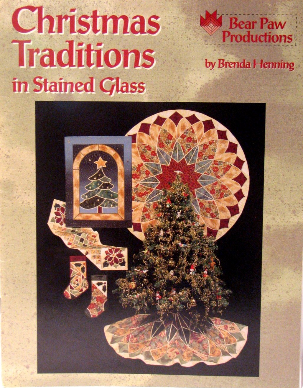 Christmas Traditions In Stained Glass,New