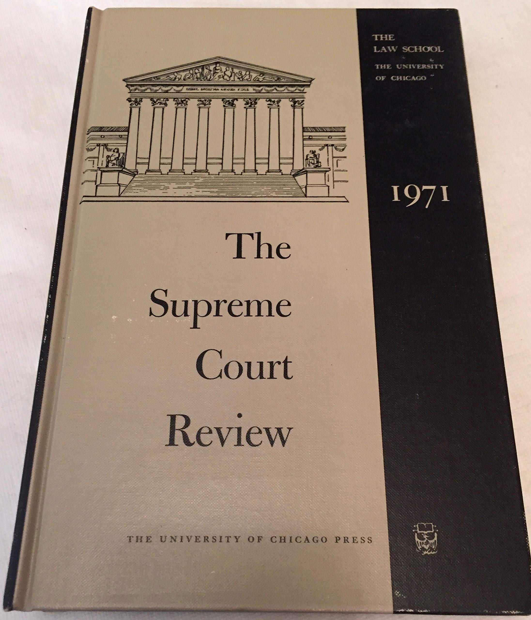 The Supreme Court Review, 1971 (Volume 1971),Used