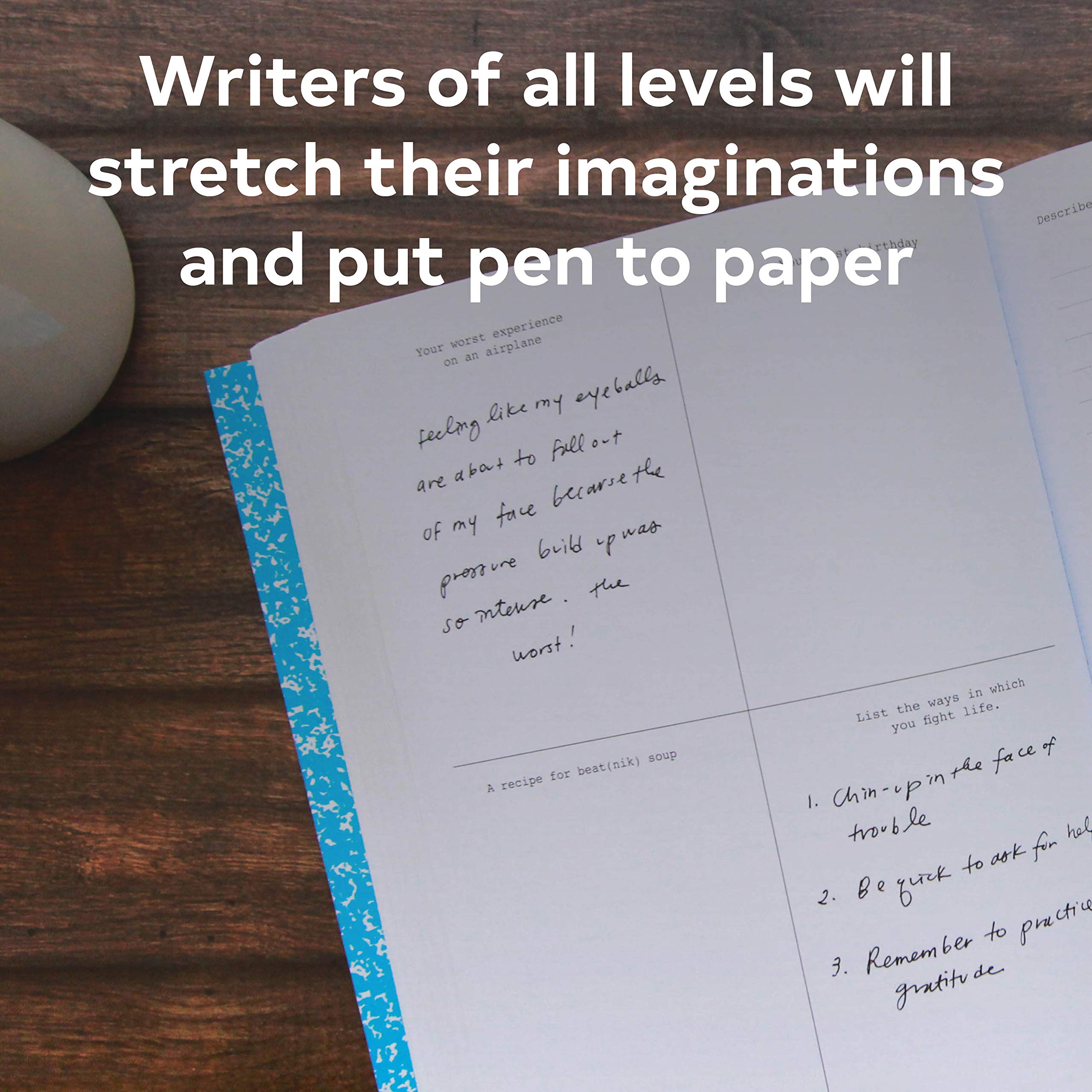 642 Things to Write About: (Guided Journal, Creative Writing, Writing Prompt Journal),Used