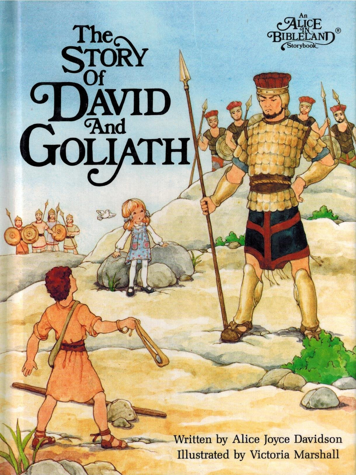 The Story Of David And Goliath (Alice In Bibleland Storybook)-used