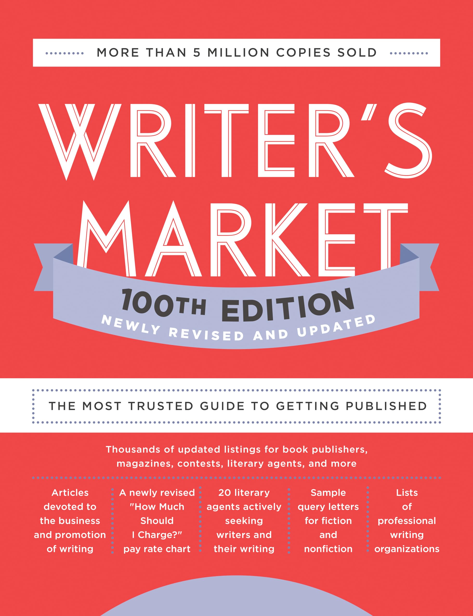 Writer'S Market 100Th Edition: The Most Trusted Guide To Getting Published,Used