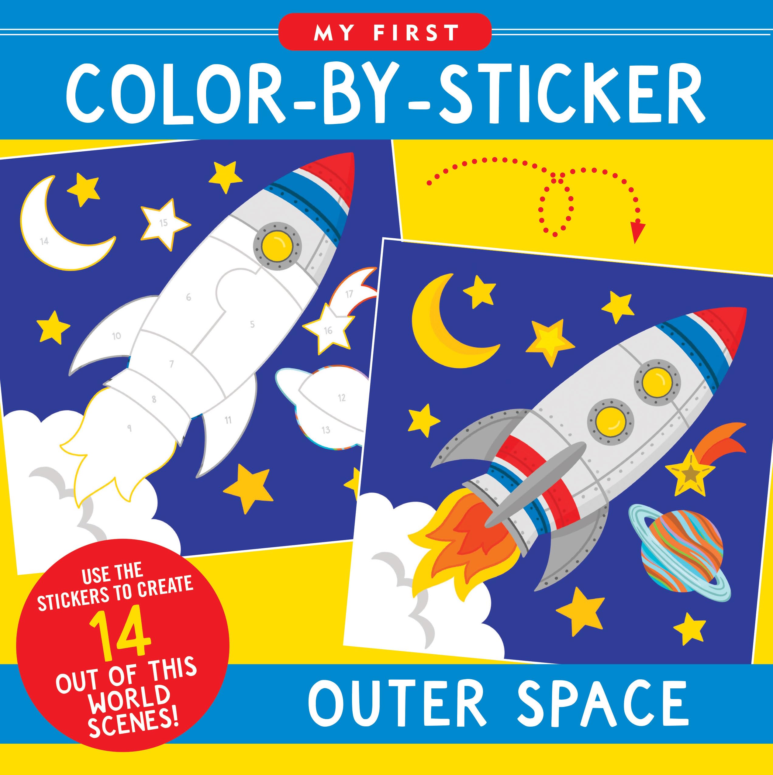 My First Colorbysticker Book Outer Space
