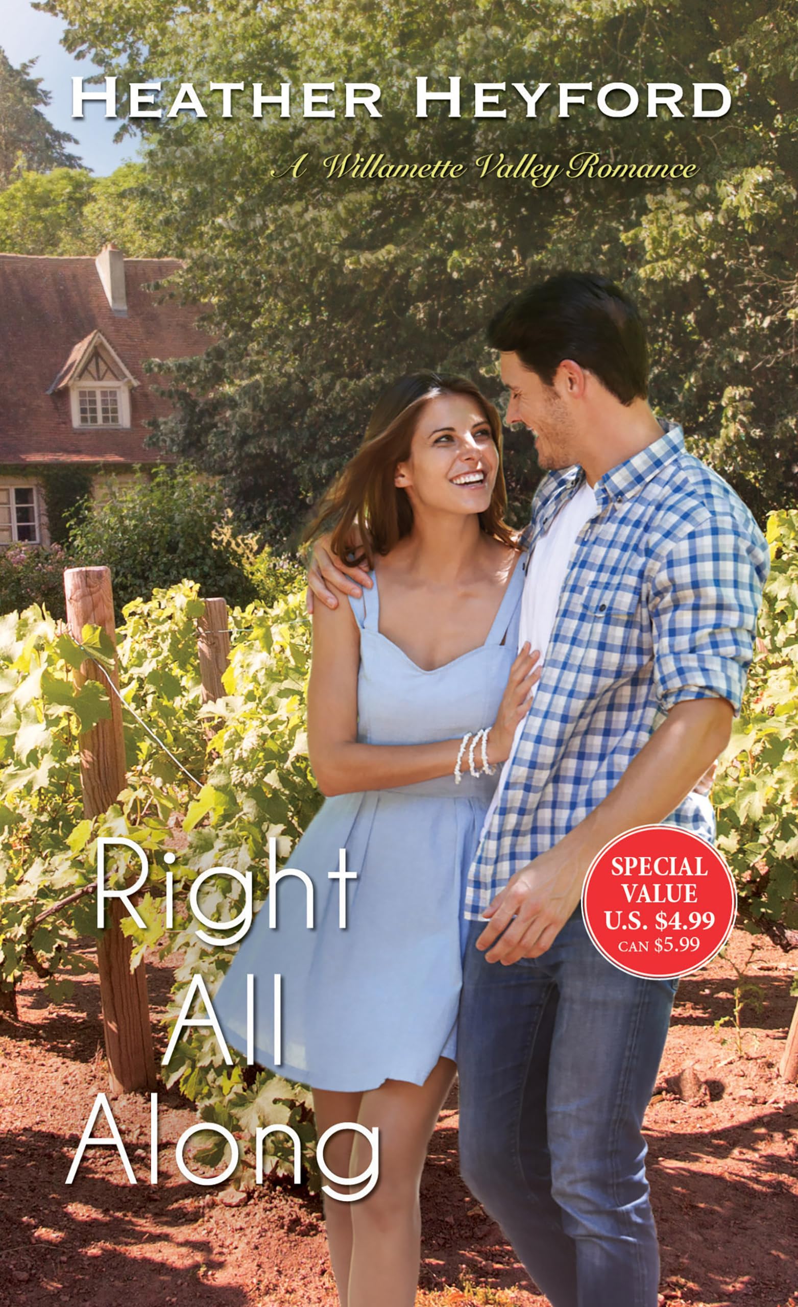 Right All Along (A Willamette Valley Romance),Used