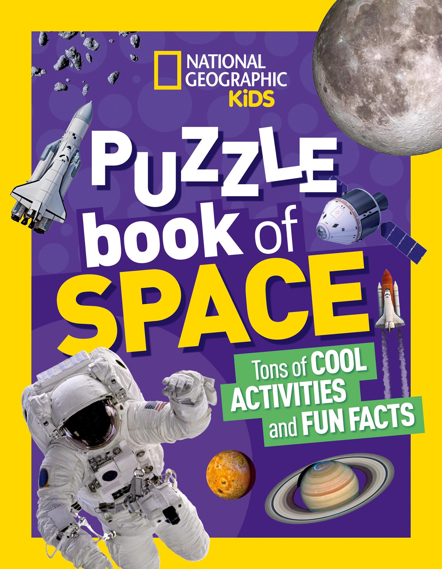 National Geographic Kids Puzzle Book: Space (NGK Puzzle Books),New