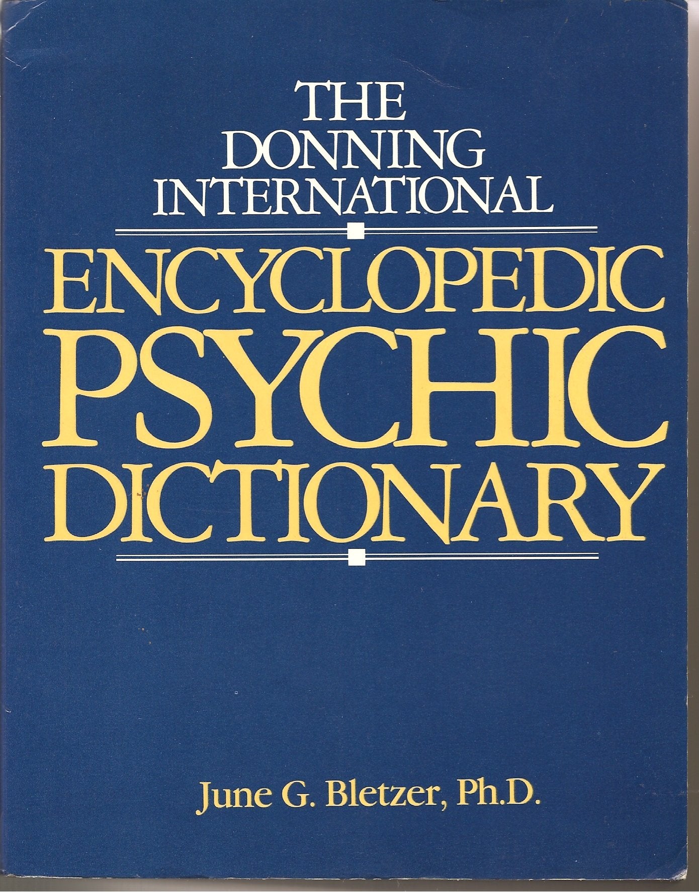 The Donning International Encyclopedic Psychic Dictionary,Used