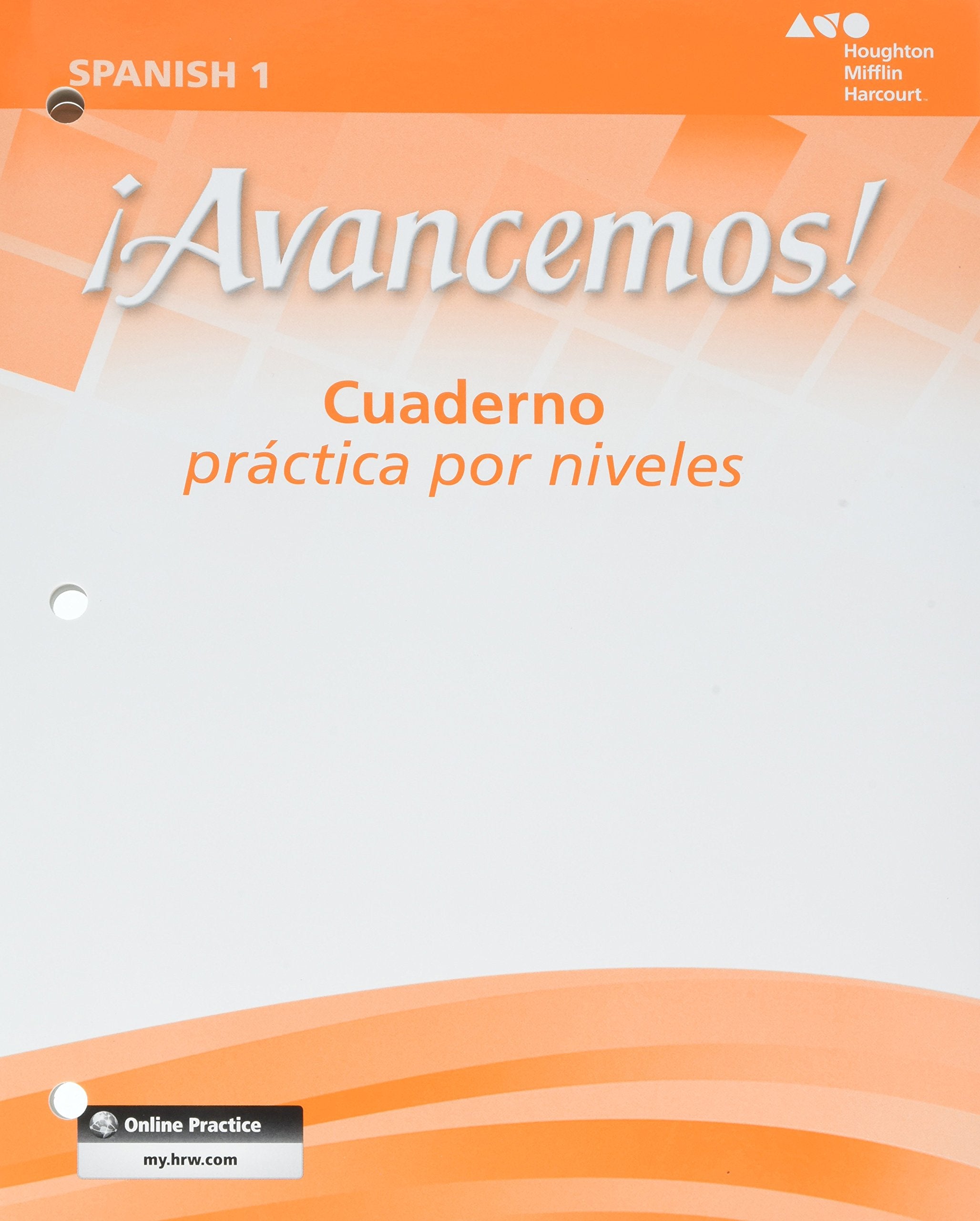 Cuaderno: Practica Por Niveles (Student Workbook) With Review Bookmarks Level 1 (?Avancemos!) (Spanish Edition)
