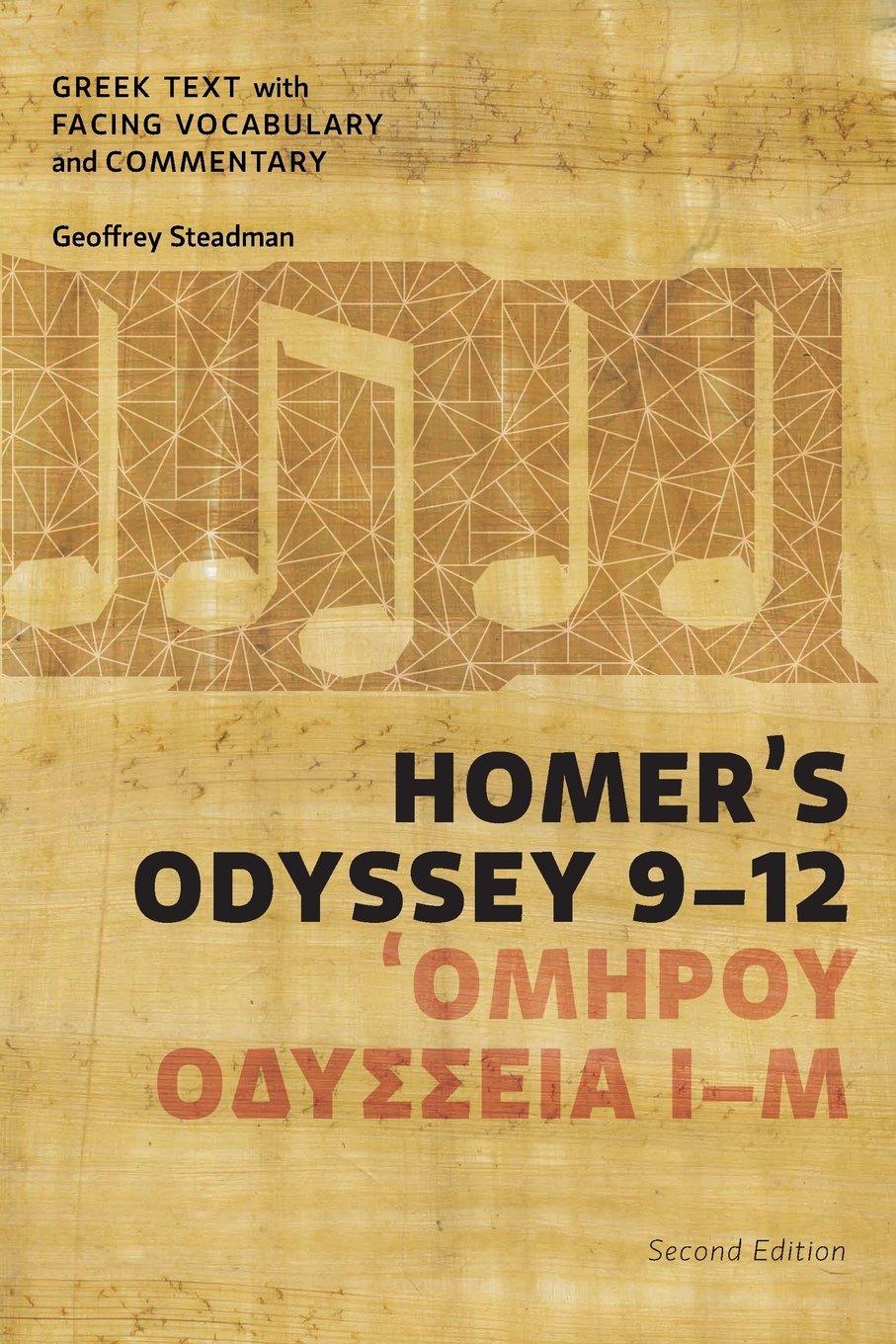 Homer's Odyssey 912: Greek Text with Facing Vocabulary and Commentary,Used