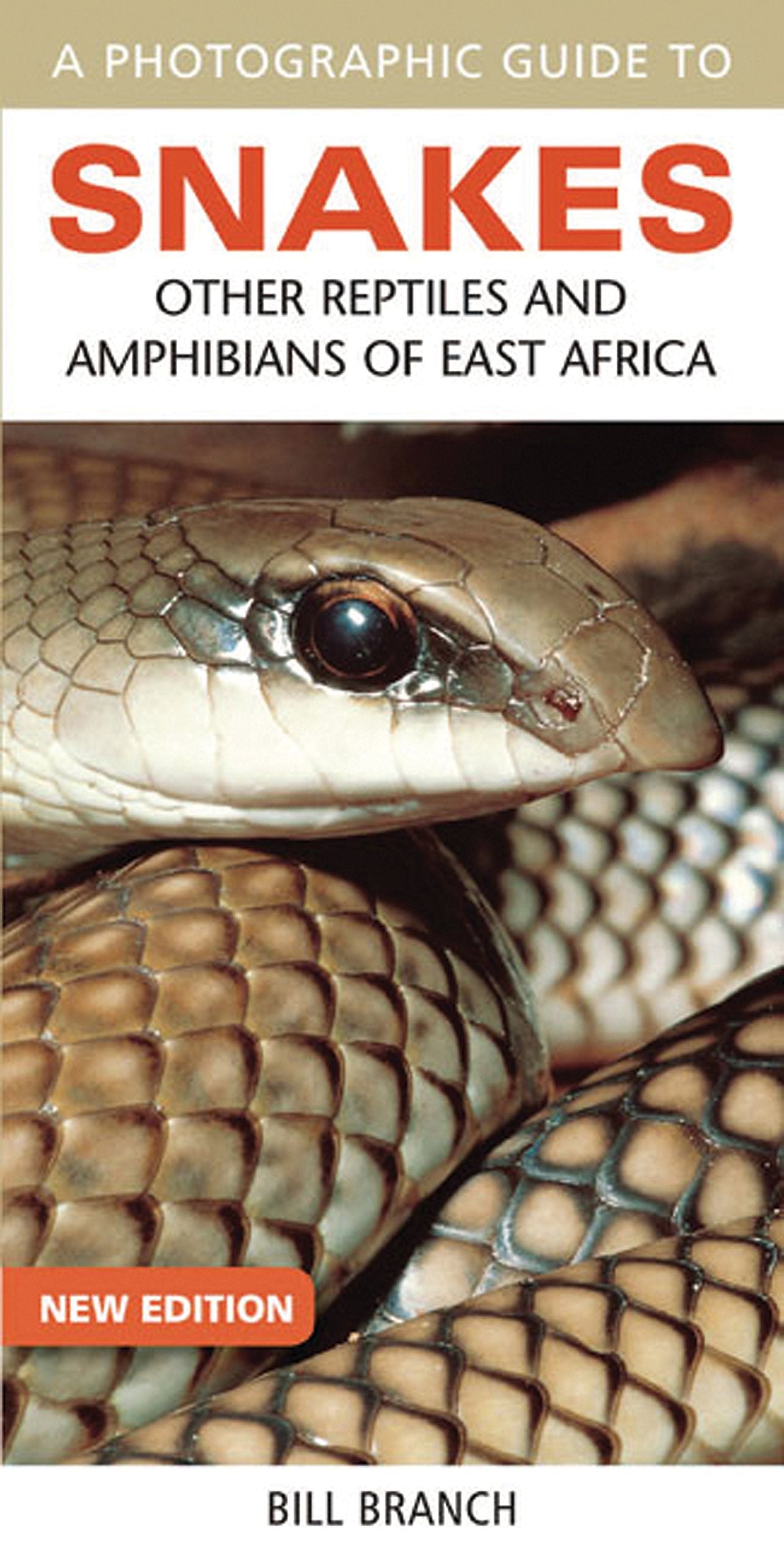 A Photographic Guide to Snakes: Other Reptiles and Amphibians of East Africa (Photographic Guides),Used