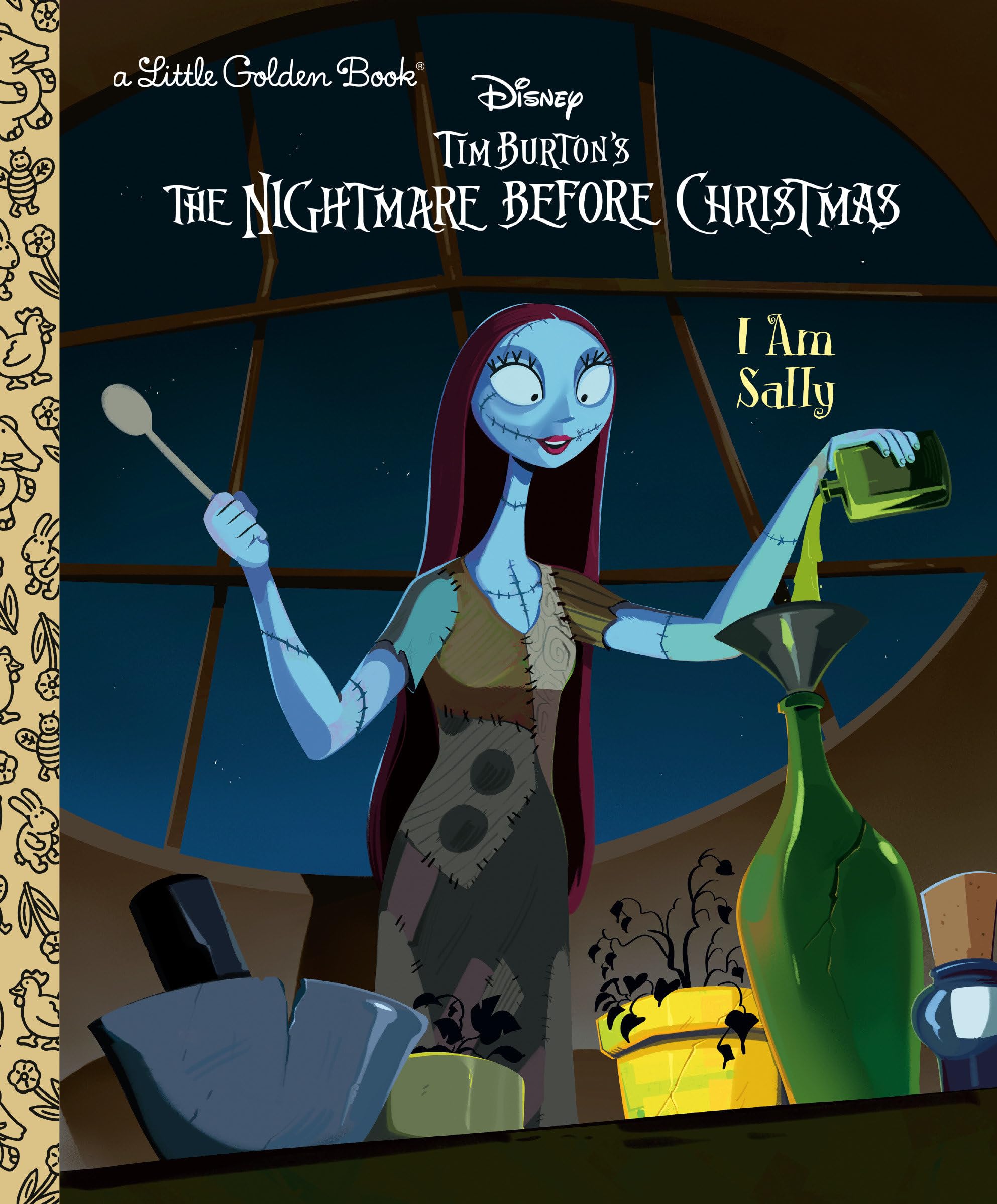 I Am Sally (Disney Tim Burton'S The Nightmare Before Christmas) (Little Golden Book),New